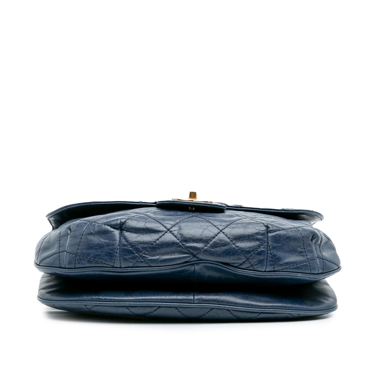 Chanel Quilted Glazed Calfskin Bubble CC Flap Handbag Flap 1