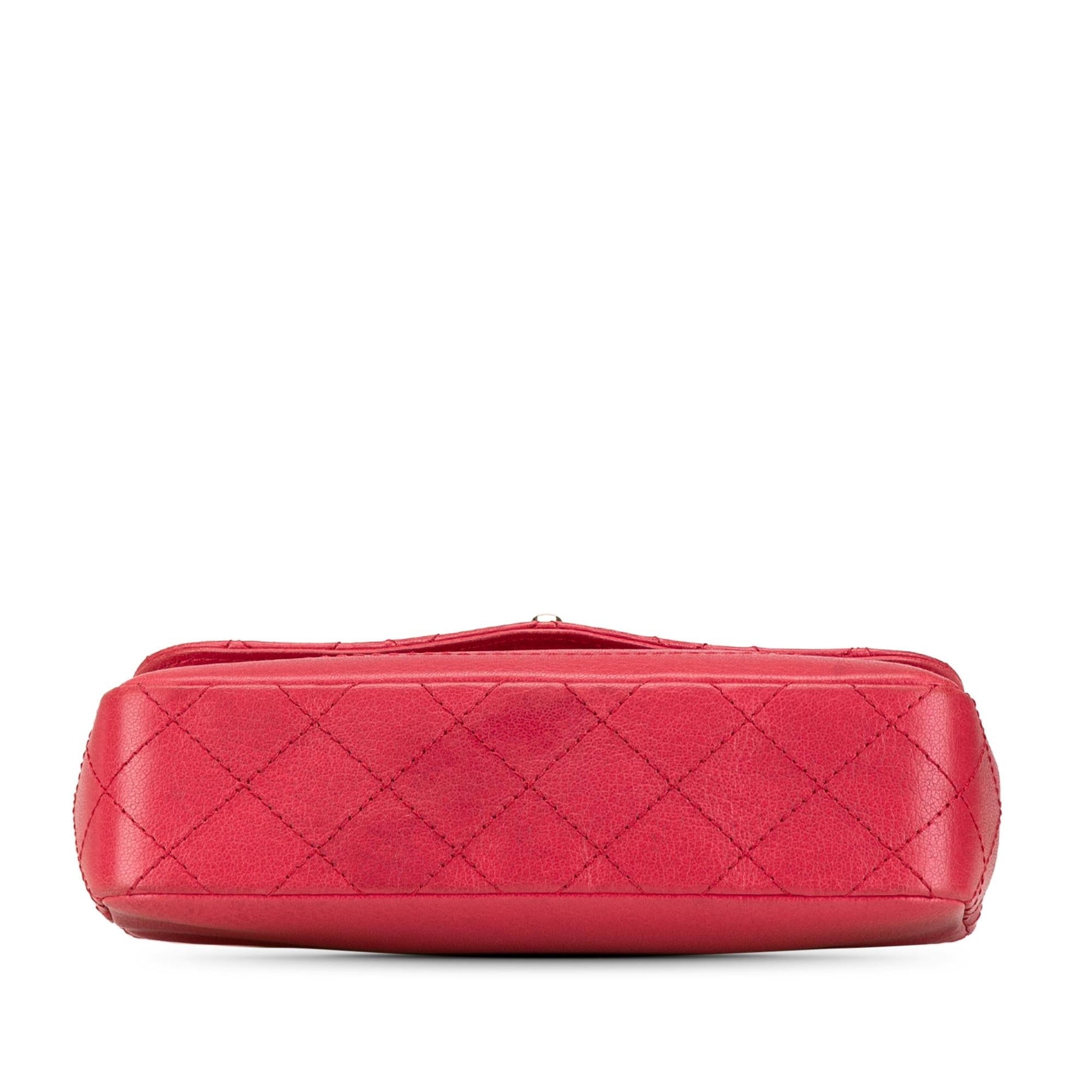 Chanel Quilted Goatskin Coco Curve Flap Handbag
