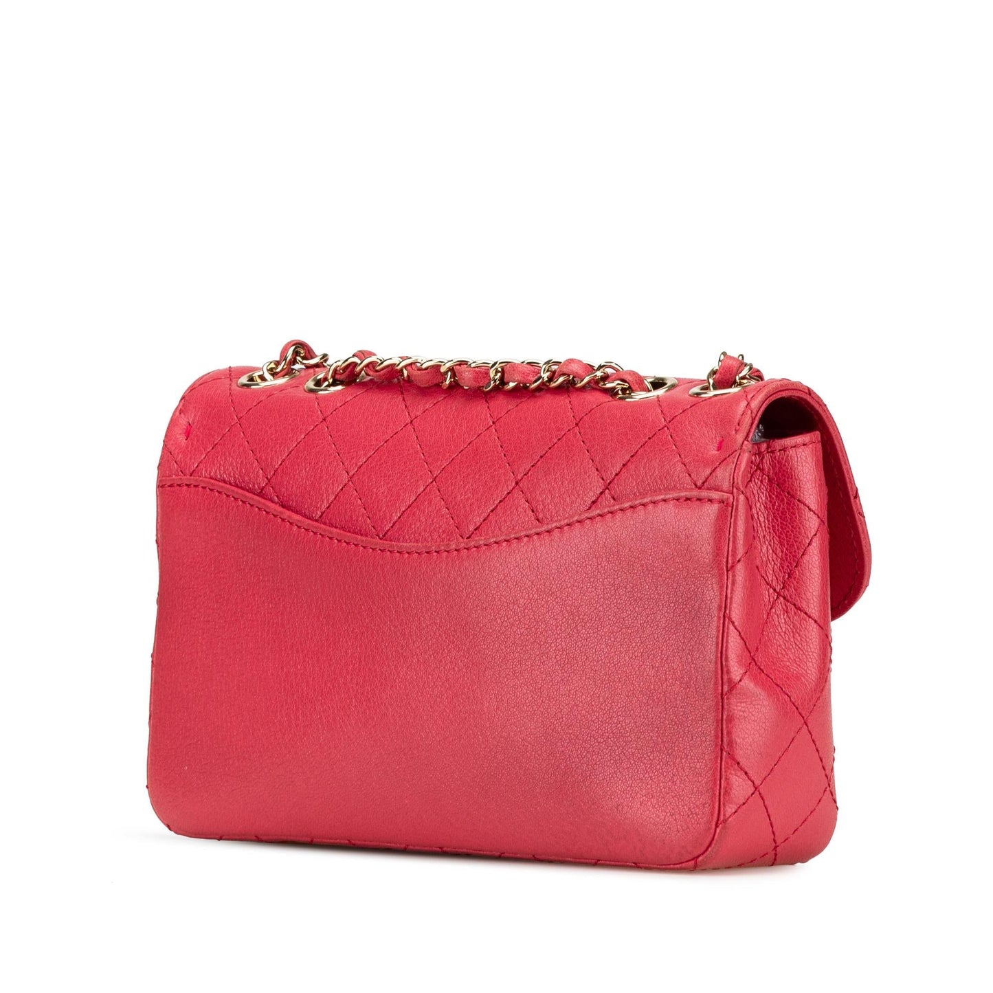 Chanel Quilted Goatskin Coco Curve Flap Handbag