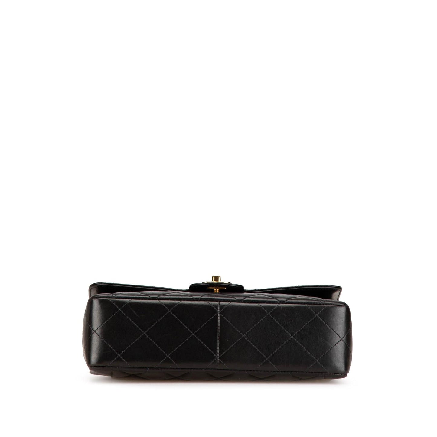 Chanel Quilted Lambskin Border Single Flap SHG-Tu2Hic Handbag
