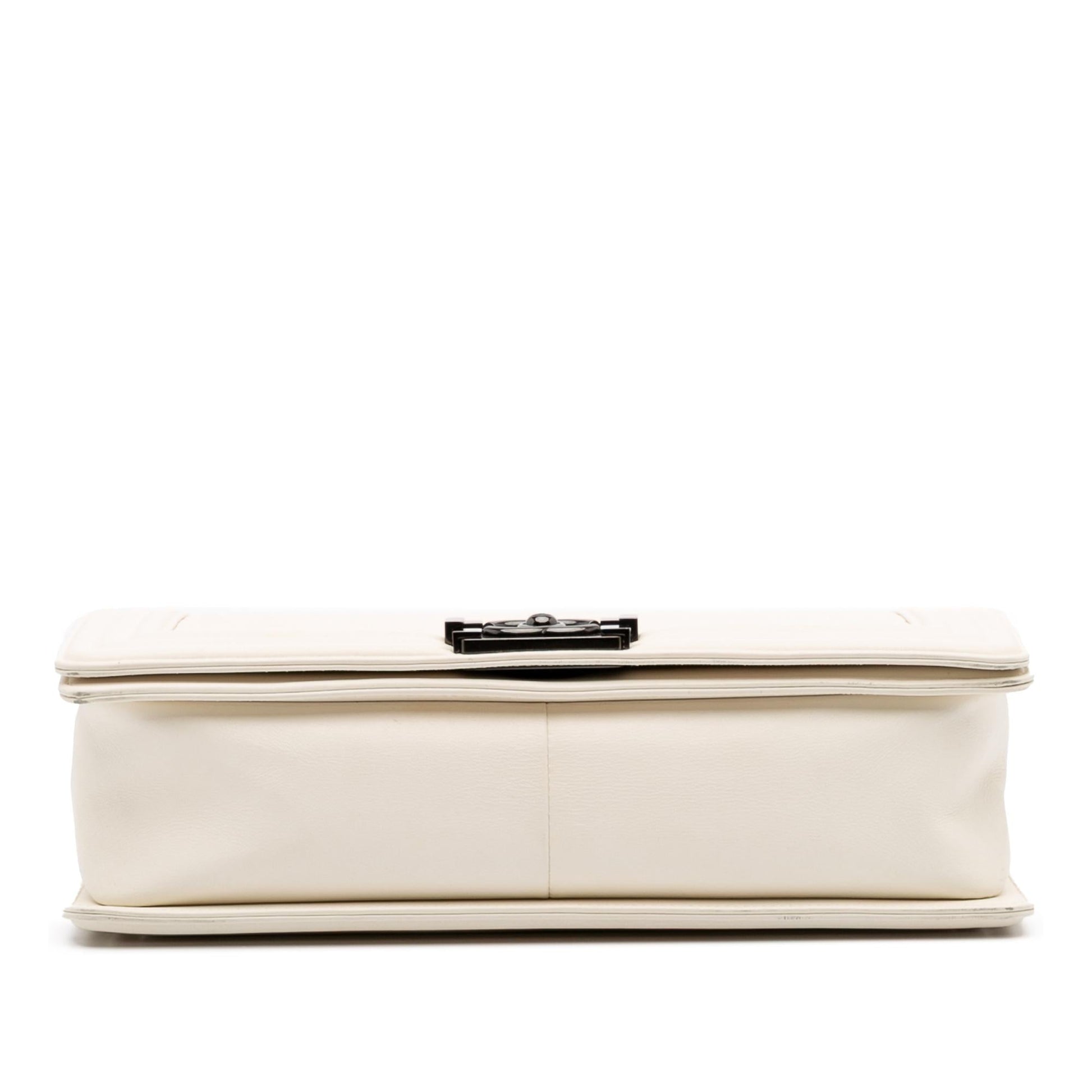 Chanel Quilted Lambskin Boy Flap Handbag