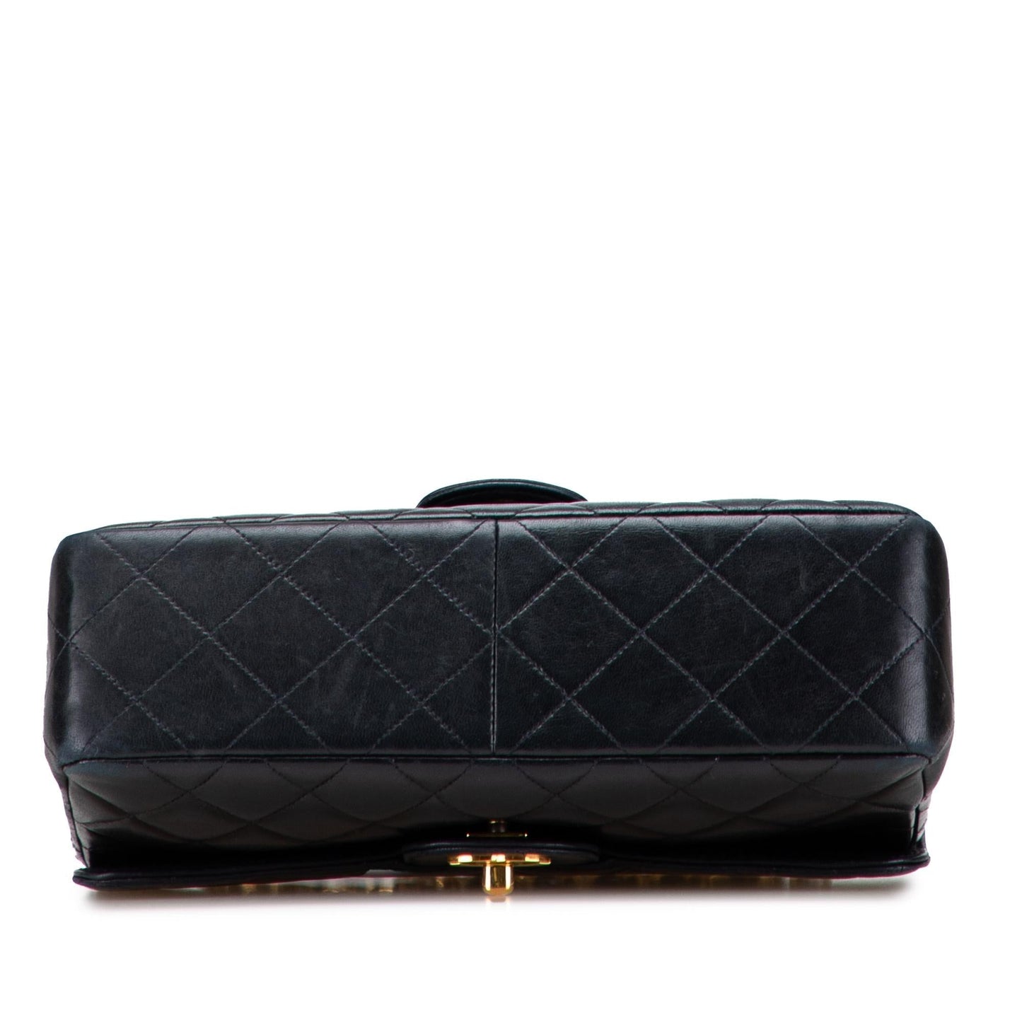 Chanel Quilted Lambskin Double Sided Flap Handbag Sided Flap