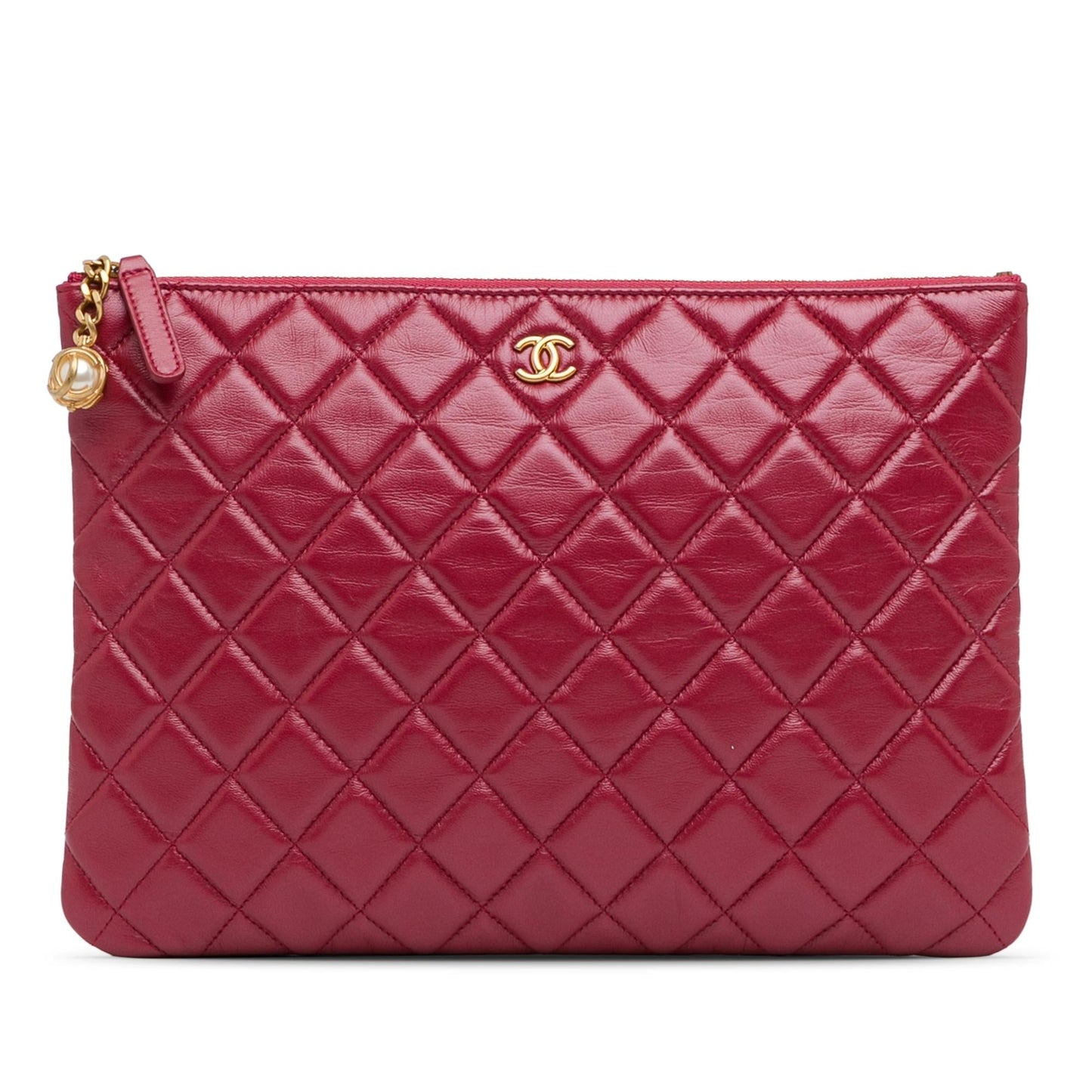 Chanel Quilted Lambskin O SHG-wDy0Mj Clutch Bag