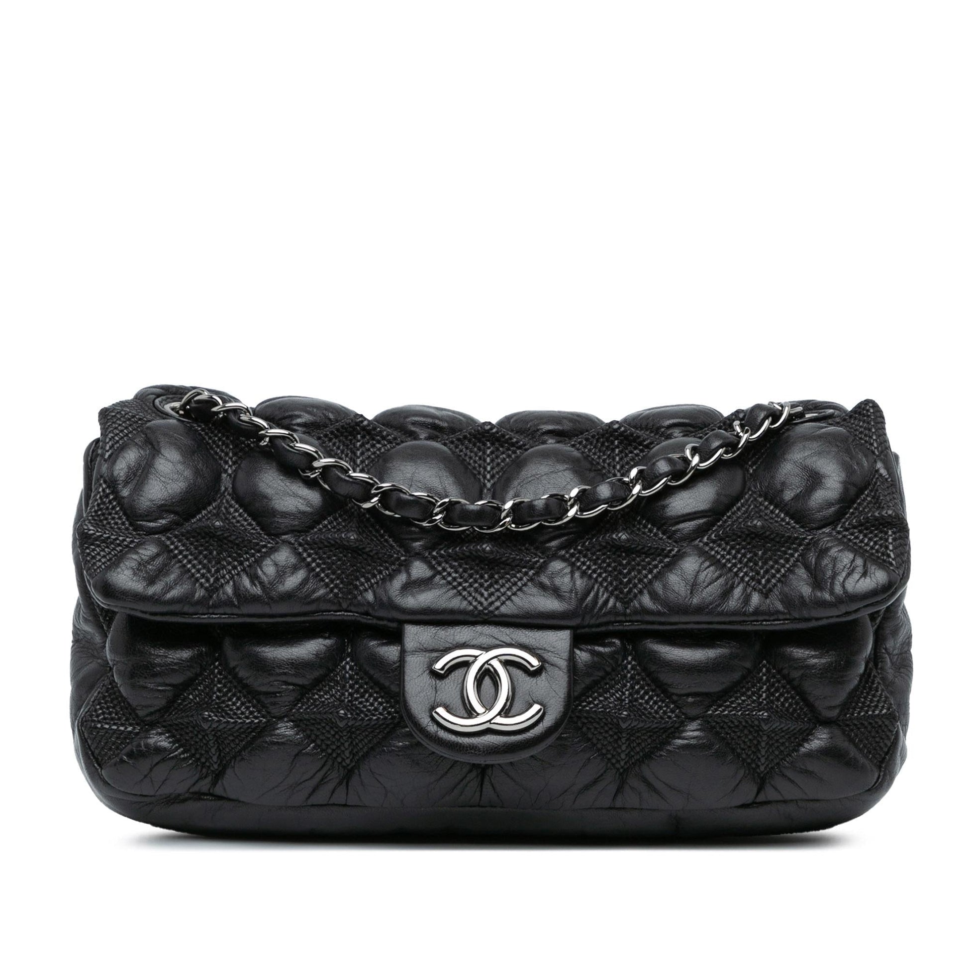 Chanel Quilted Lambskin Stravinsky Flap Handbag