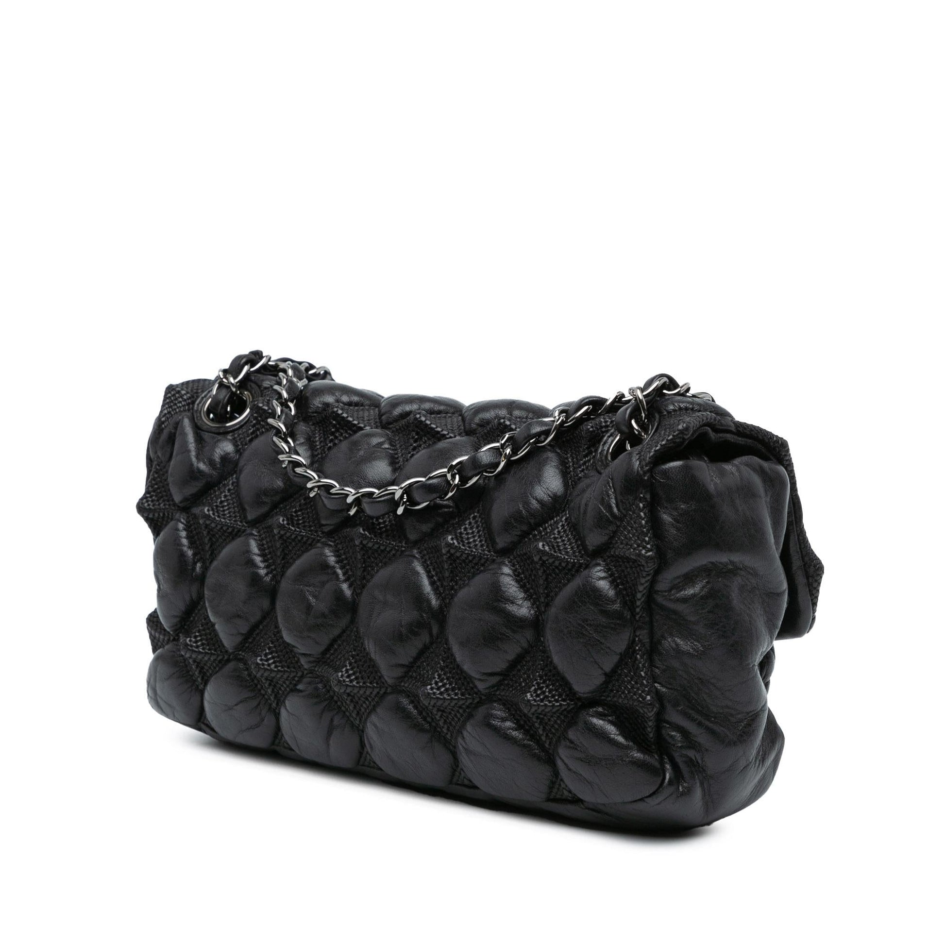 Chanel Quilted Lambskin Stravinsky Flap Handbag