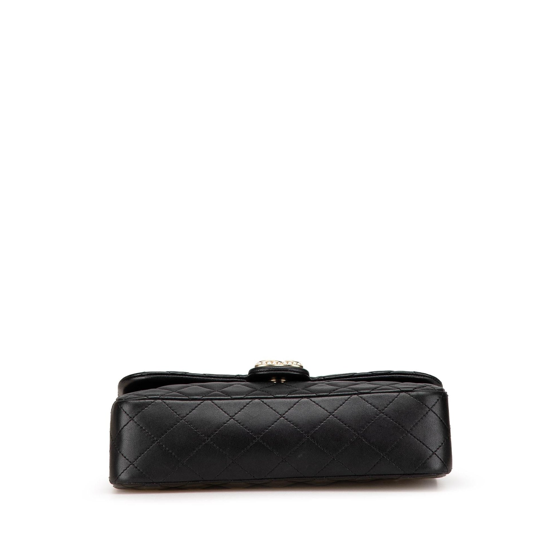 Chanel Quilted Lambskin Westminster Pearl Flap Handbag