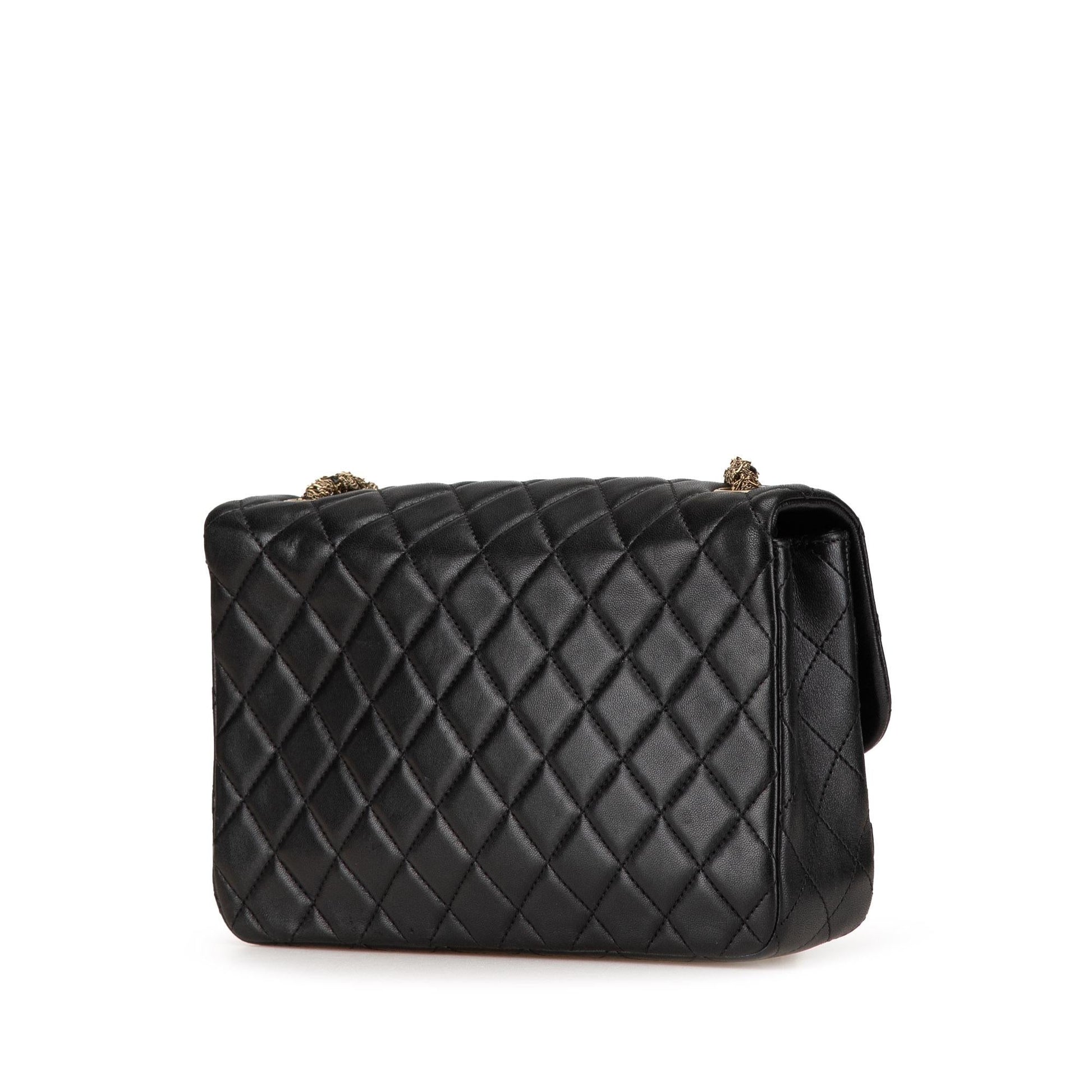 Chanel Quilted Lambskin Westminster Pearl Flap Handbag