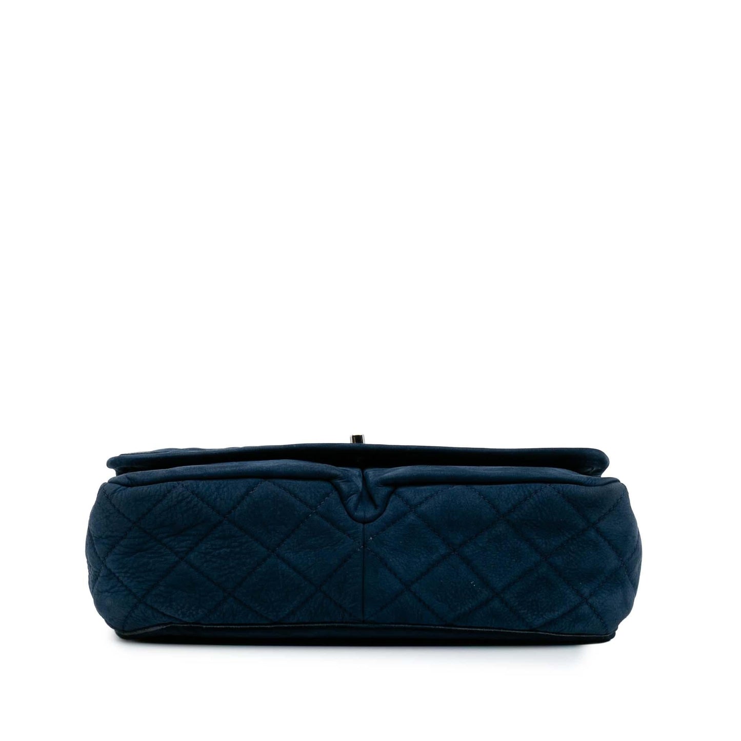 Chanel Quilted Nubuck Natural Beauty Split Pocket Handbag