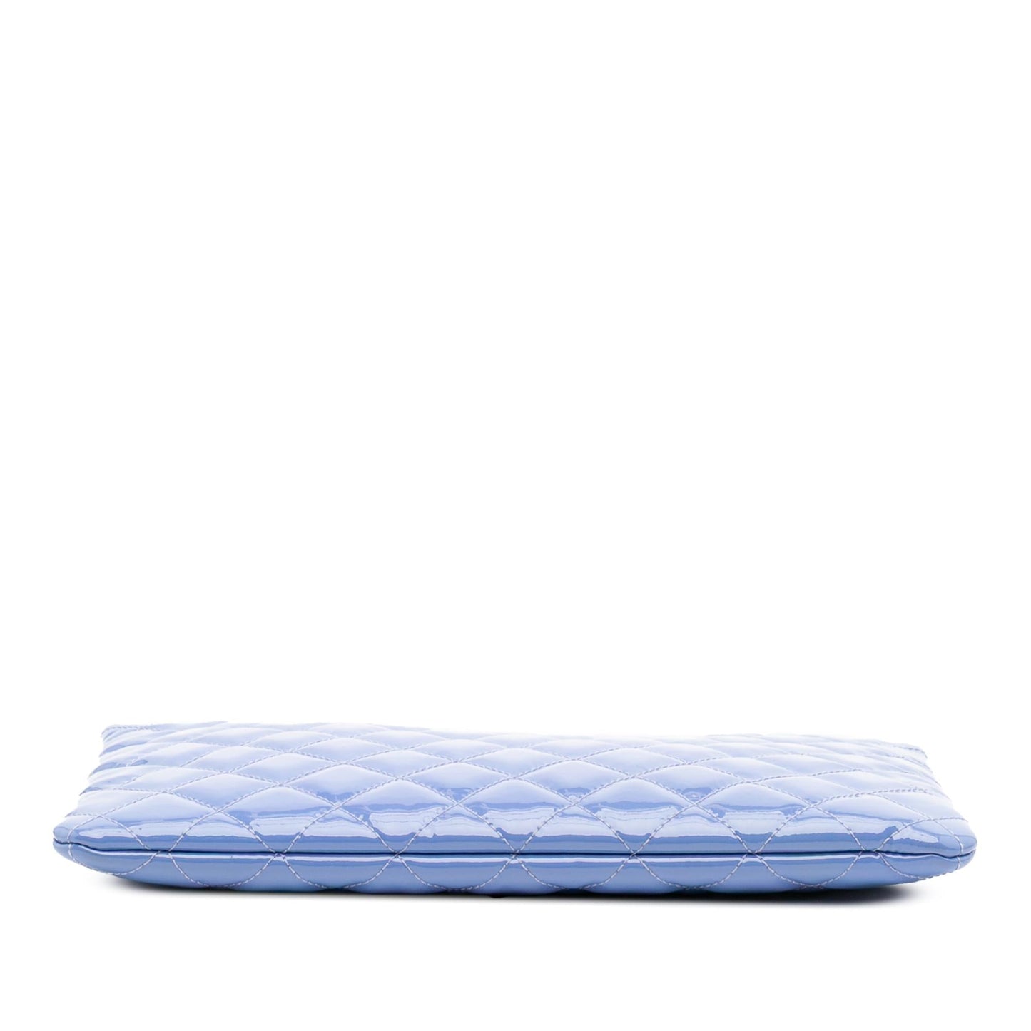 Chanel Quilted Patent O Clutch Bag 5