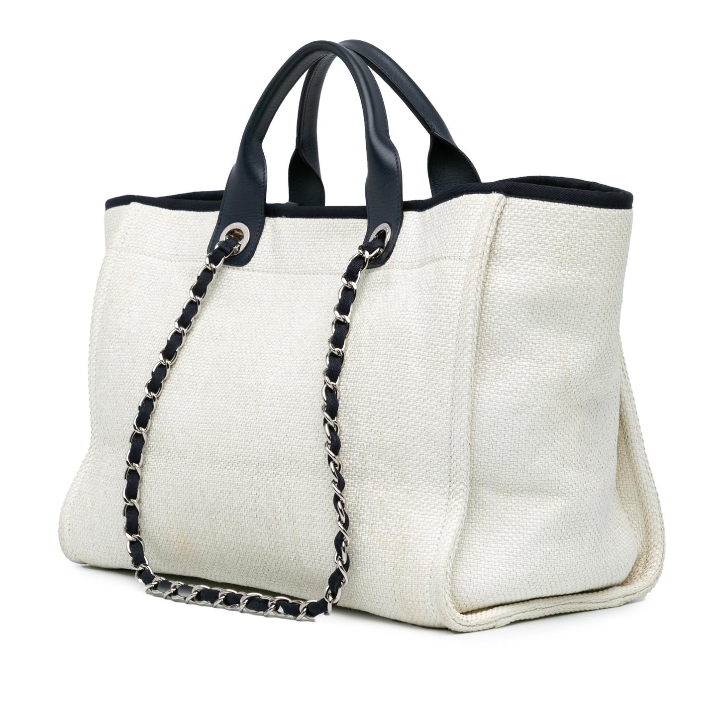 Chanel Raffia Deauville Satchel SHG-Vr6eIX Satchel Bag
