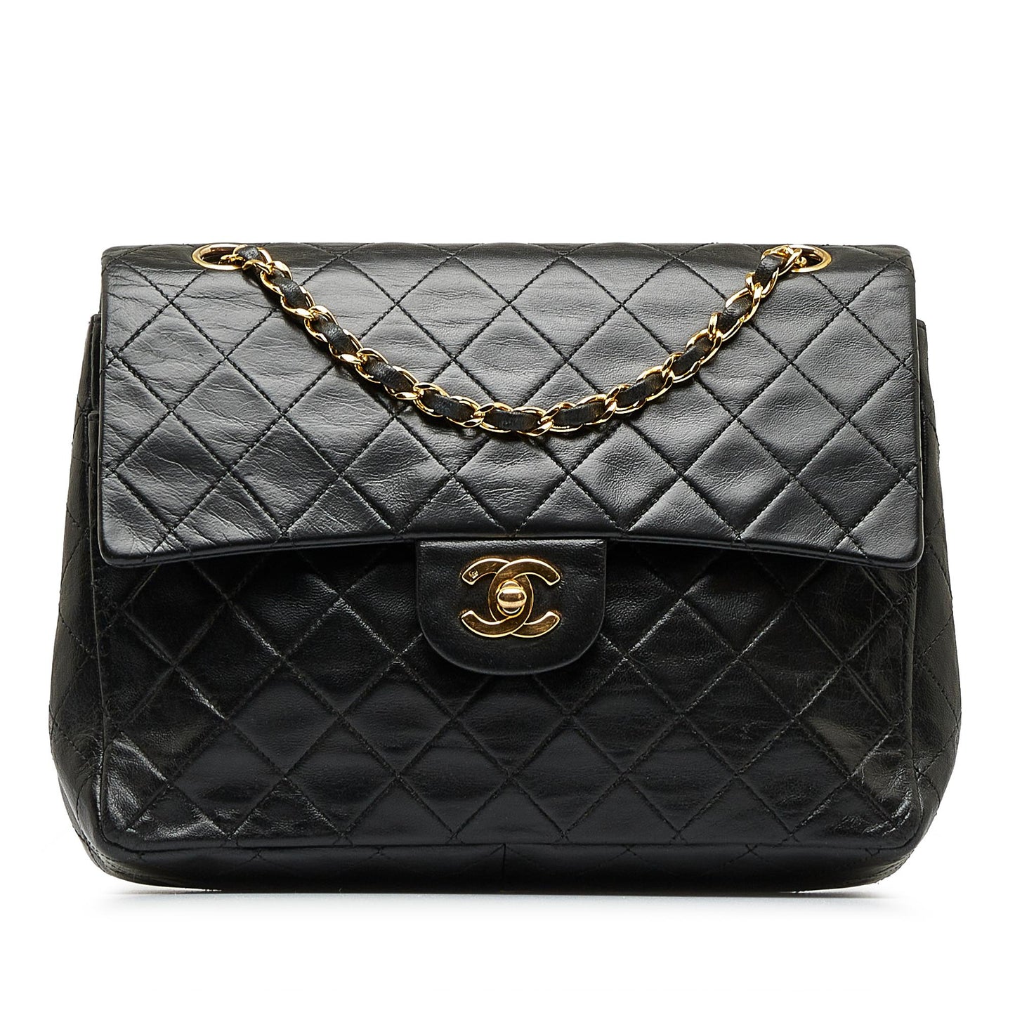 Chanel Tall Classic Lambskin Double Flap SHG-N2XA7B Handbag