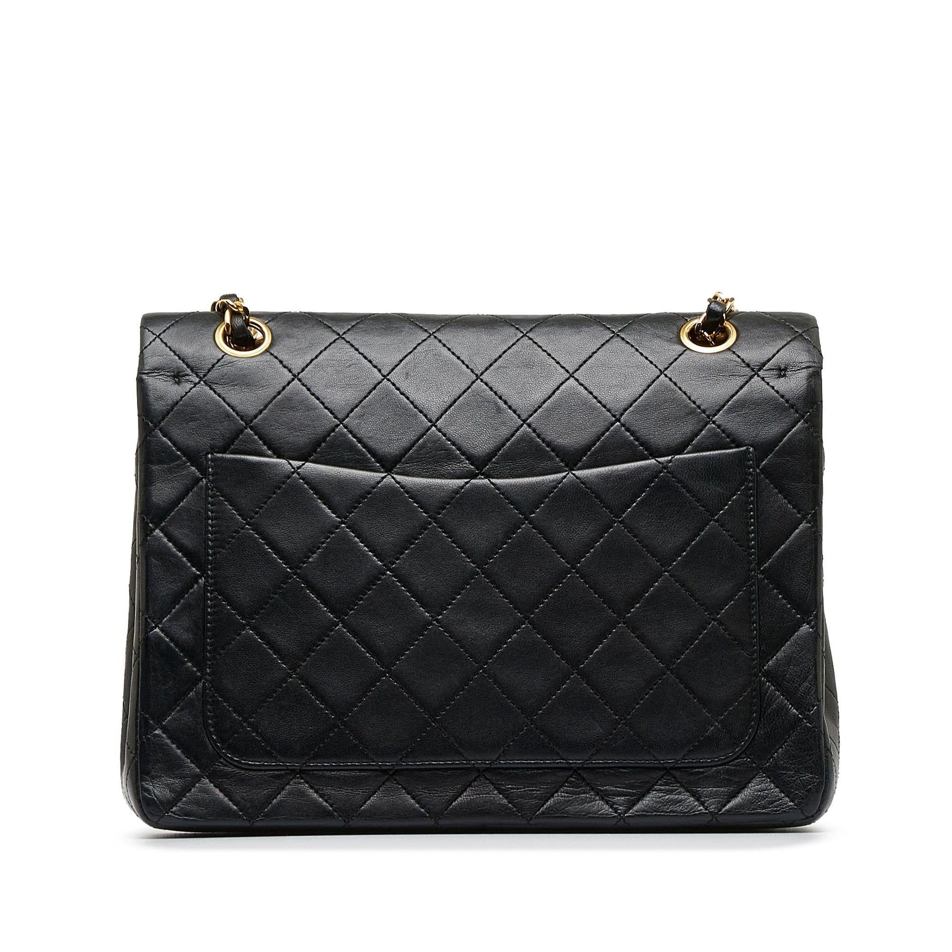 Chanel Tall Classic Lambskin Double Flap SHG-noIwy5 Handbag