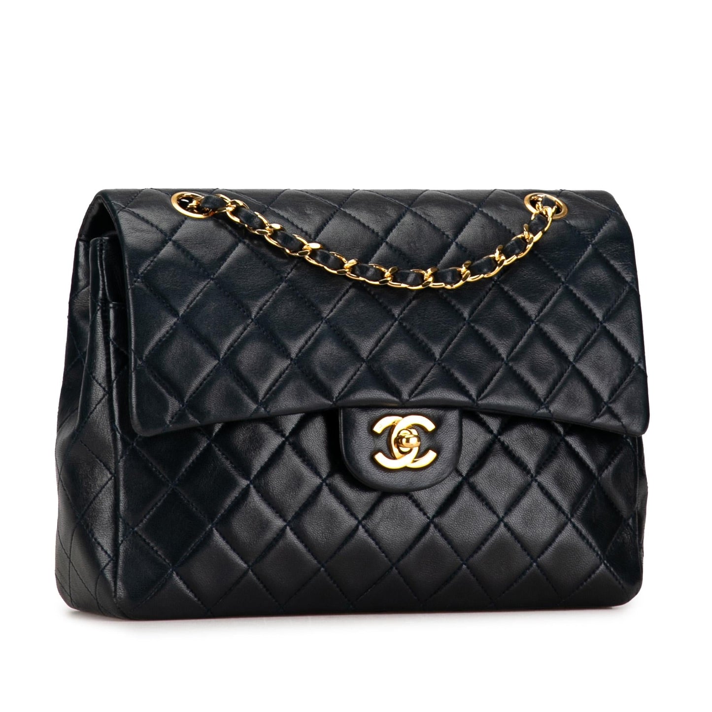 Chanel Tall Classic Lambskin Double Flap SHG-GtveFH Handbag