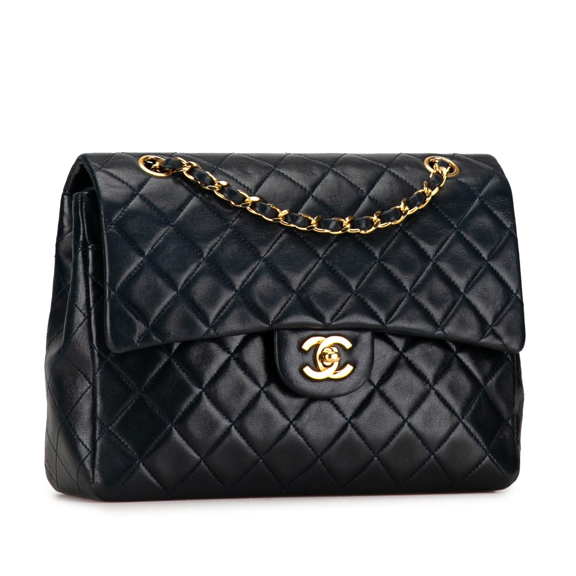 Chanel Tall Classic Lambskin Double Flap SHG-GtveFH Handbag