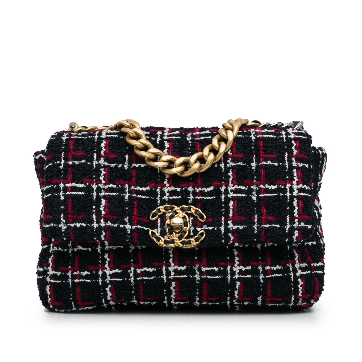 Chanel Tweed 19 Flap SHG-cPJBQB Shoulder Bag