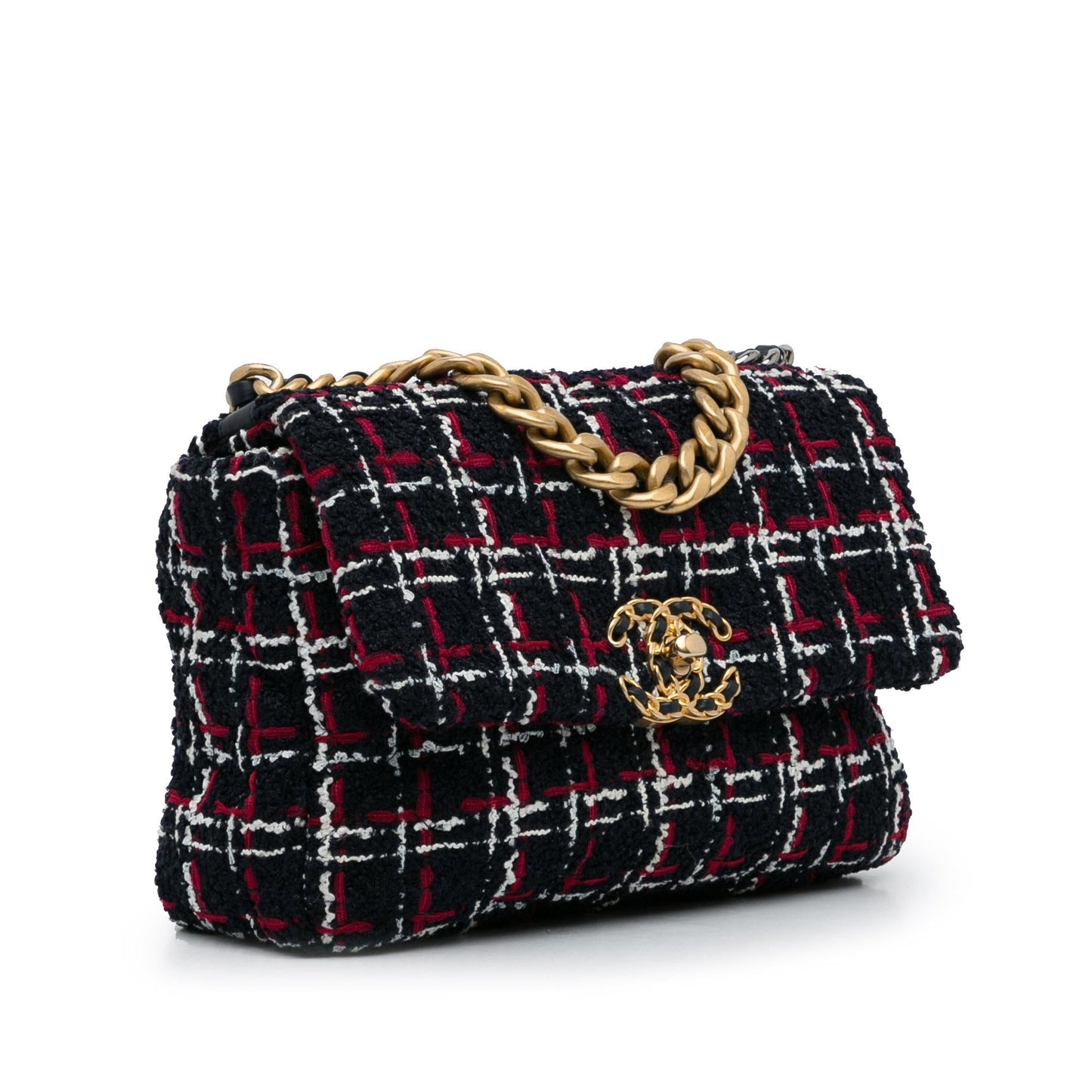 Chanel Tweed 19 Flap SHG-cPJBQB Shoulder Bag