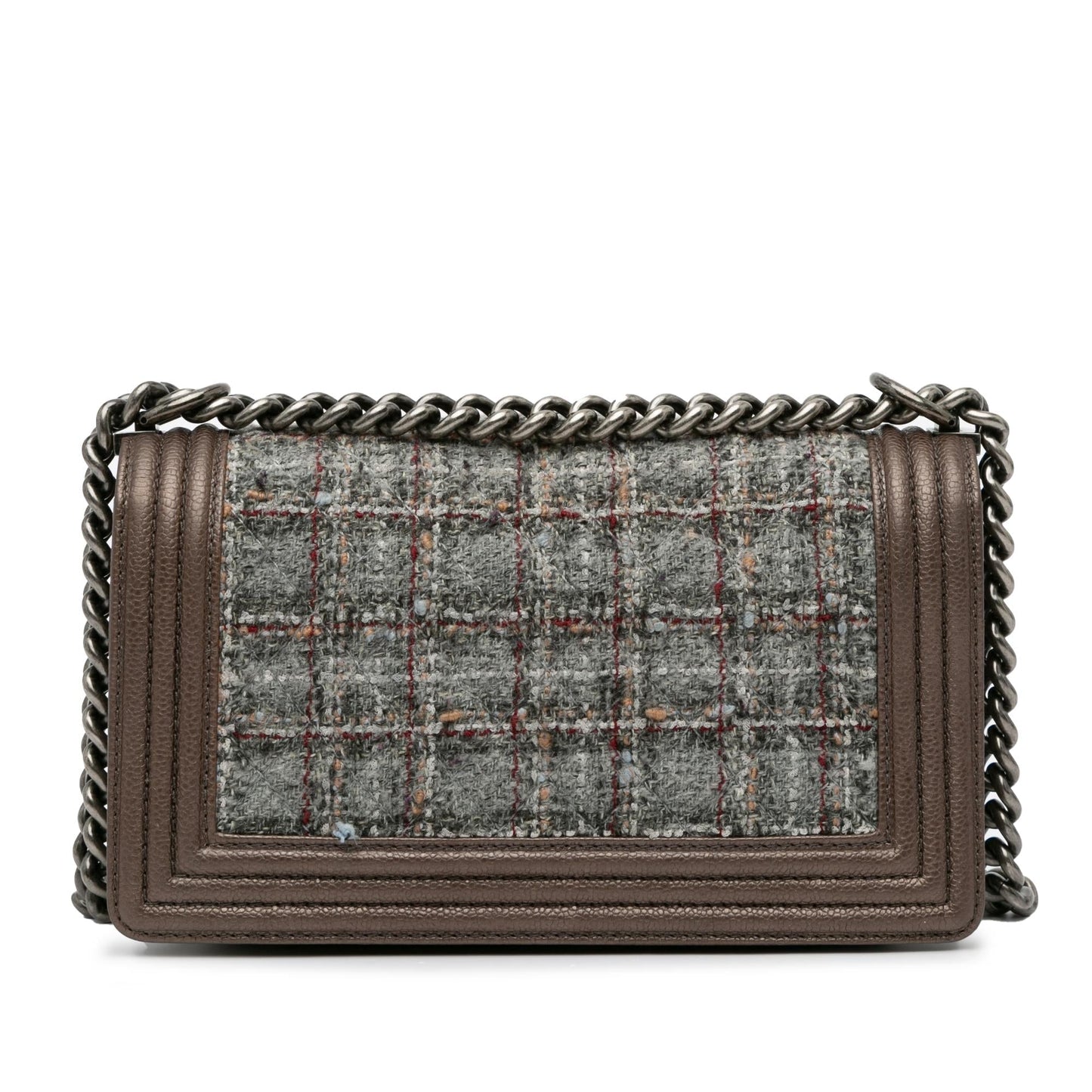 Chanel Tweed Boy Flap SHG-zJI6Qb Handbag