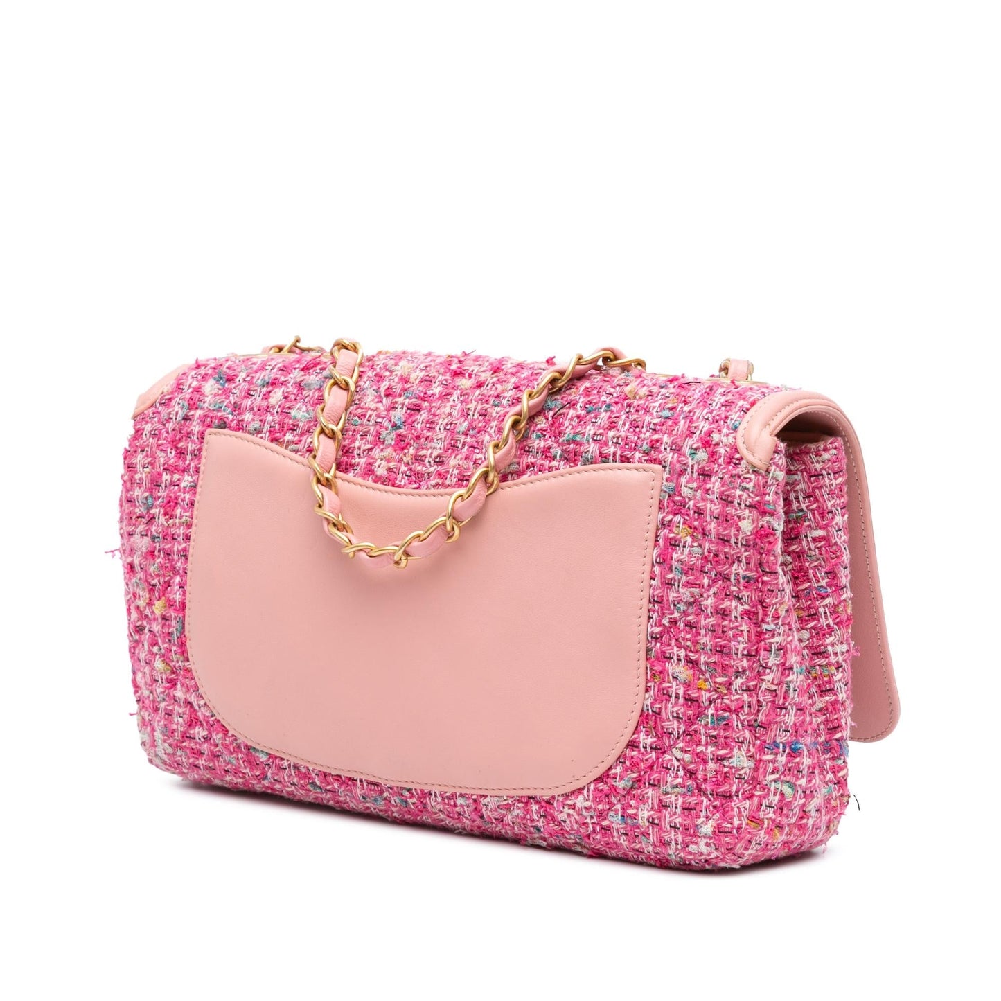Chanel Tweed CC Filigree Flap Handbag