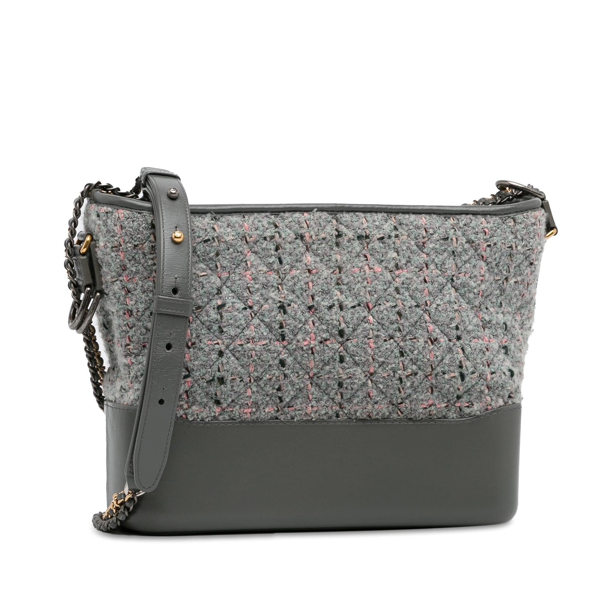 Chanel Medium Tweed Gabrielle Crossbody (SHG-7nG9m7)