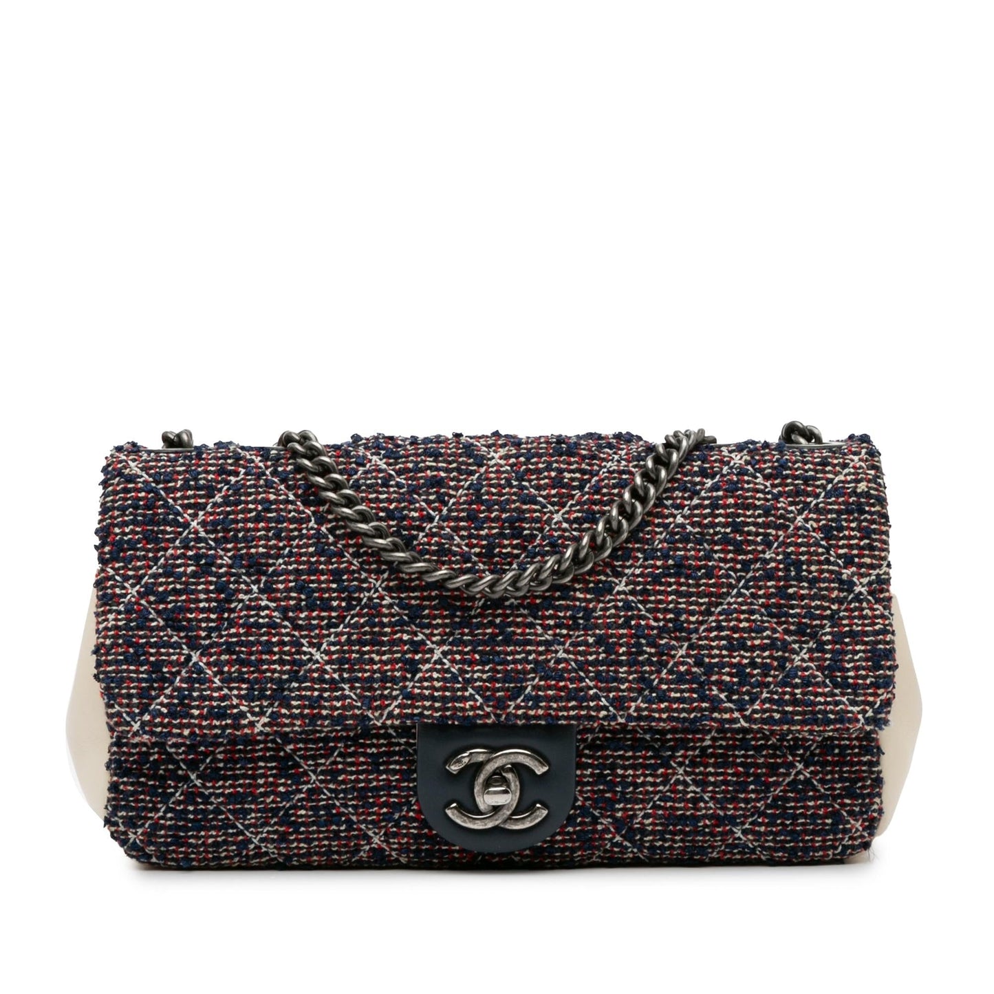 Chanel Tweed Single Flap SHG-2oV8gp Handbag