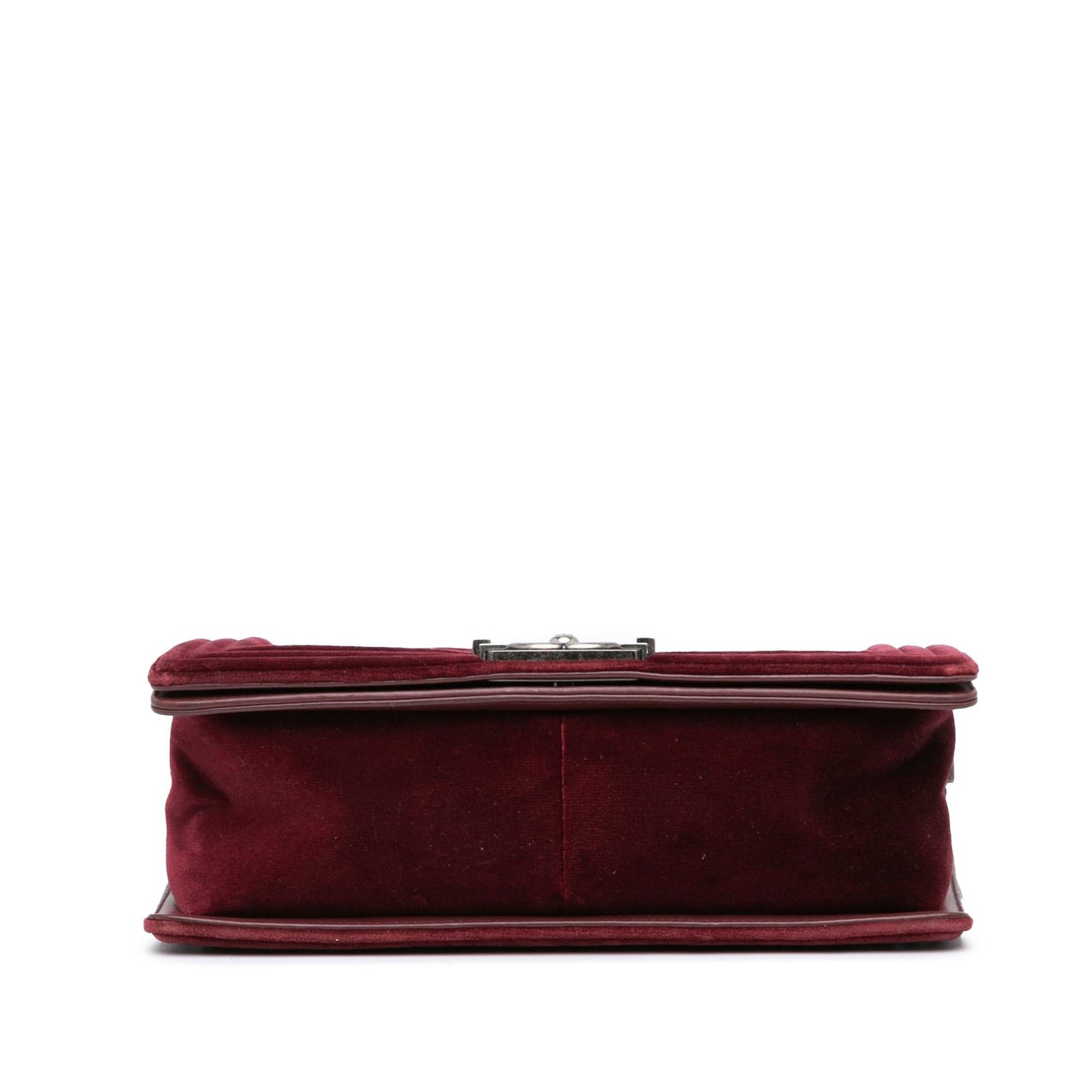 Chanel Velvet Stitched Boy Flap SHG-4iiamX Shoulder Bag