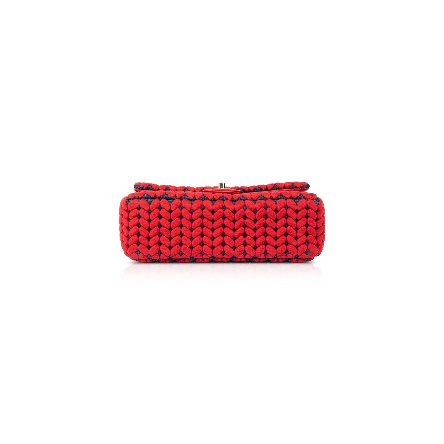 Chanel Wool Flap Calfskin Travel Bag Flap Bag