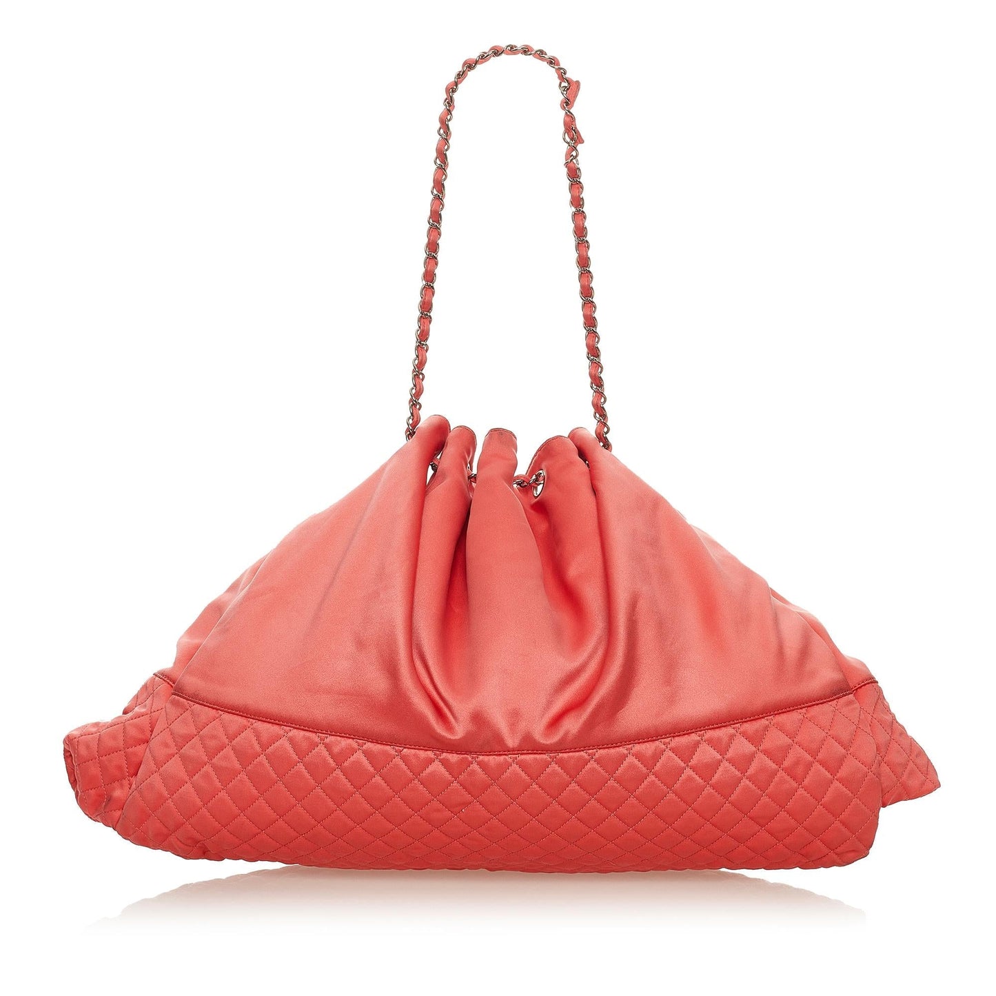 Chanel Melrose Cabas Satin SHG Shoulder Bag