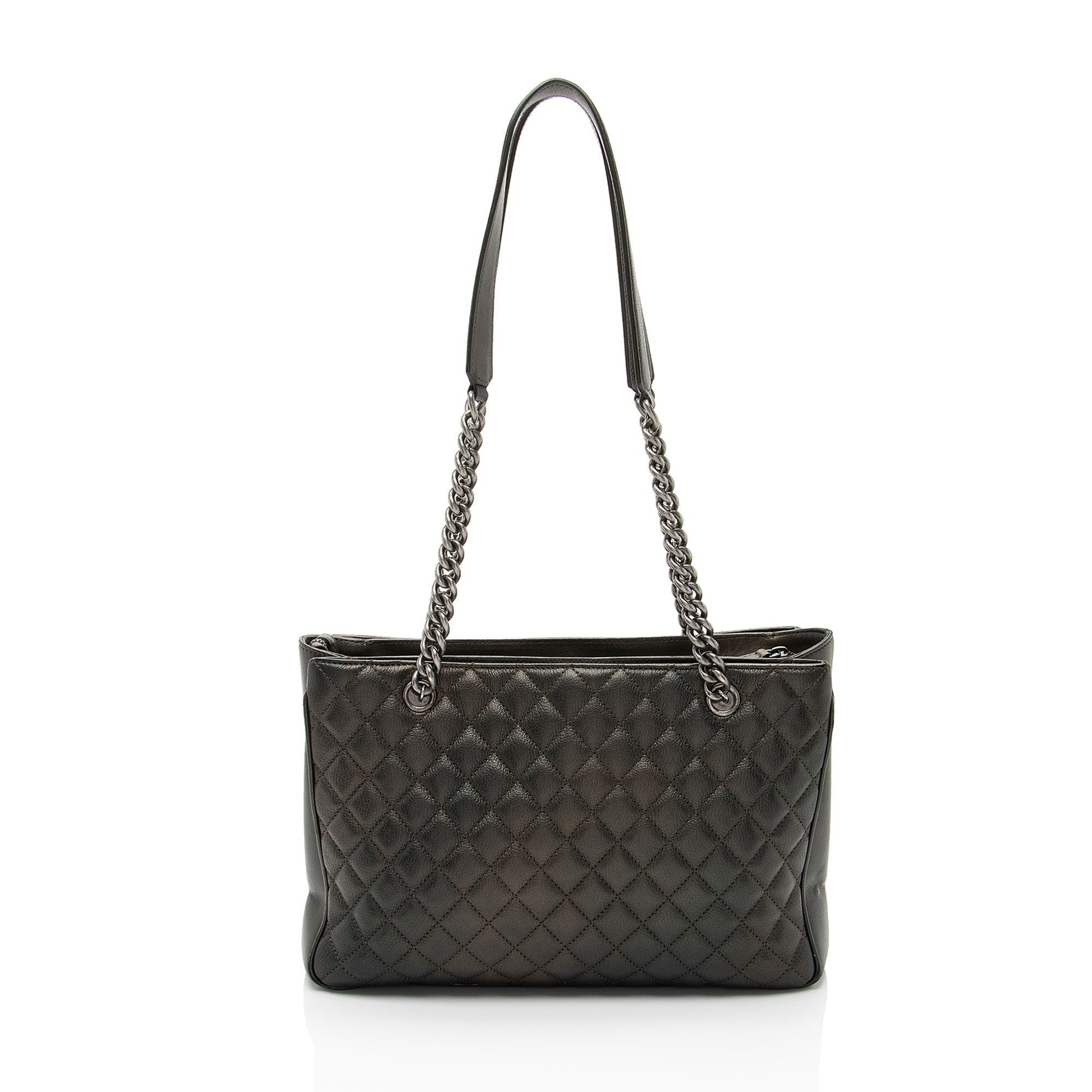 Chanel ium Leather Tote Bag