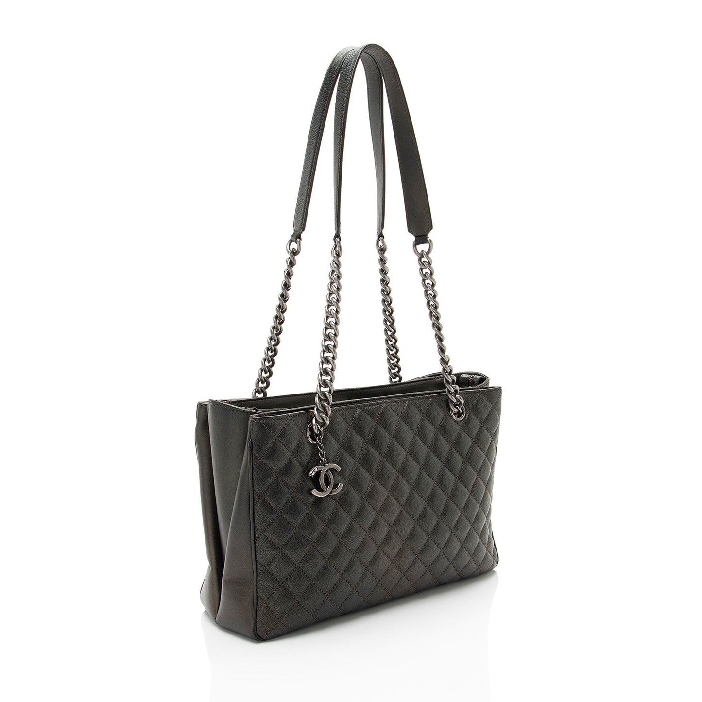Chanel ium Leather Tote Bag