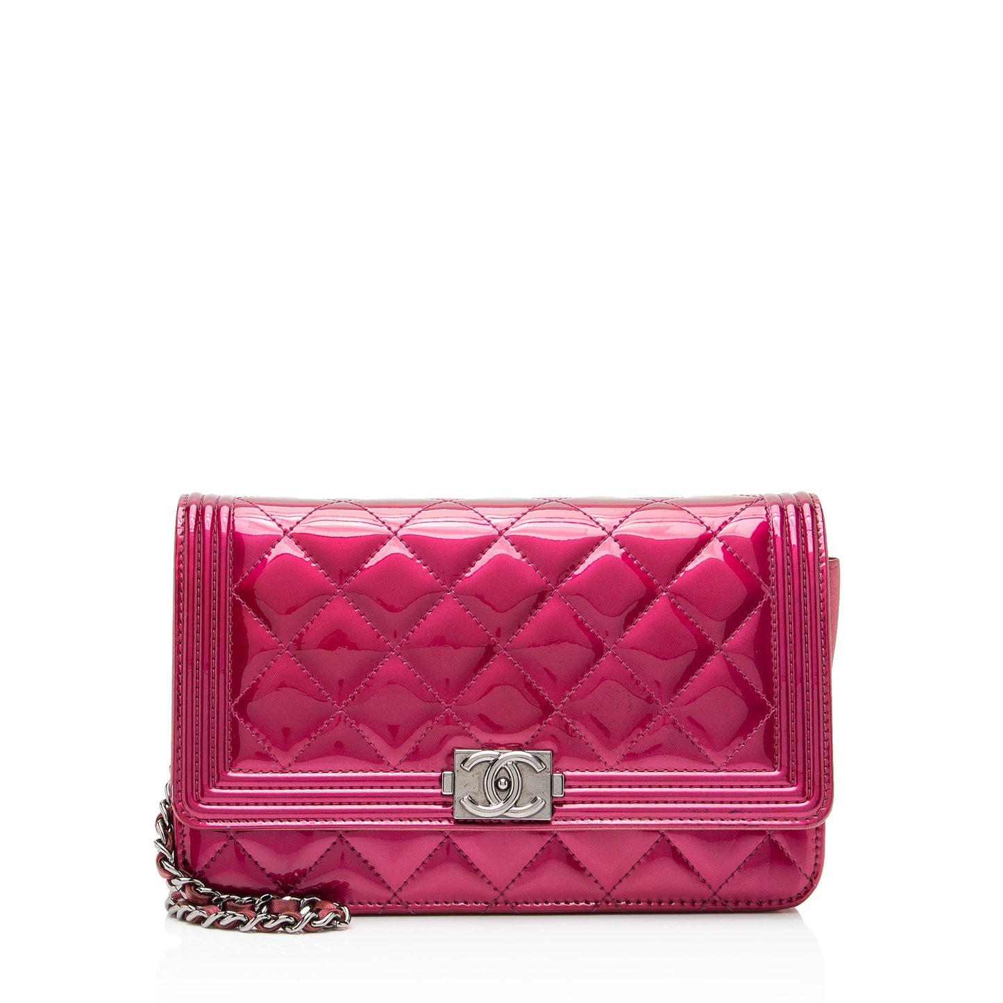 Chanel ain SHF-jbDAXs Leather Wallet Case