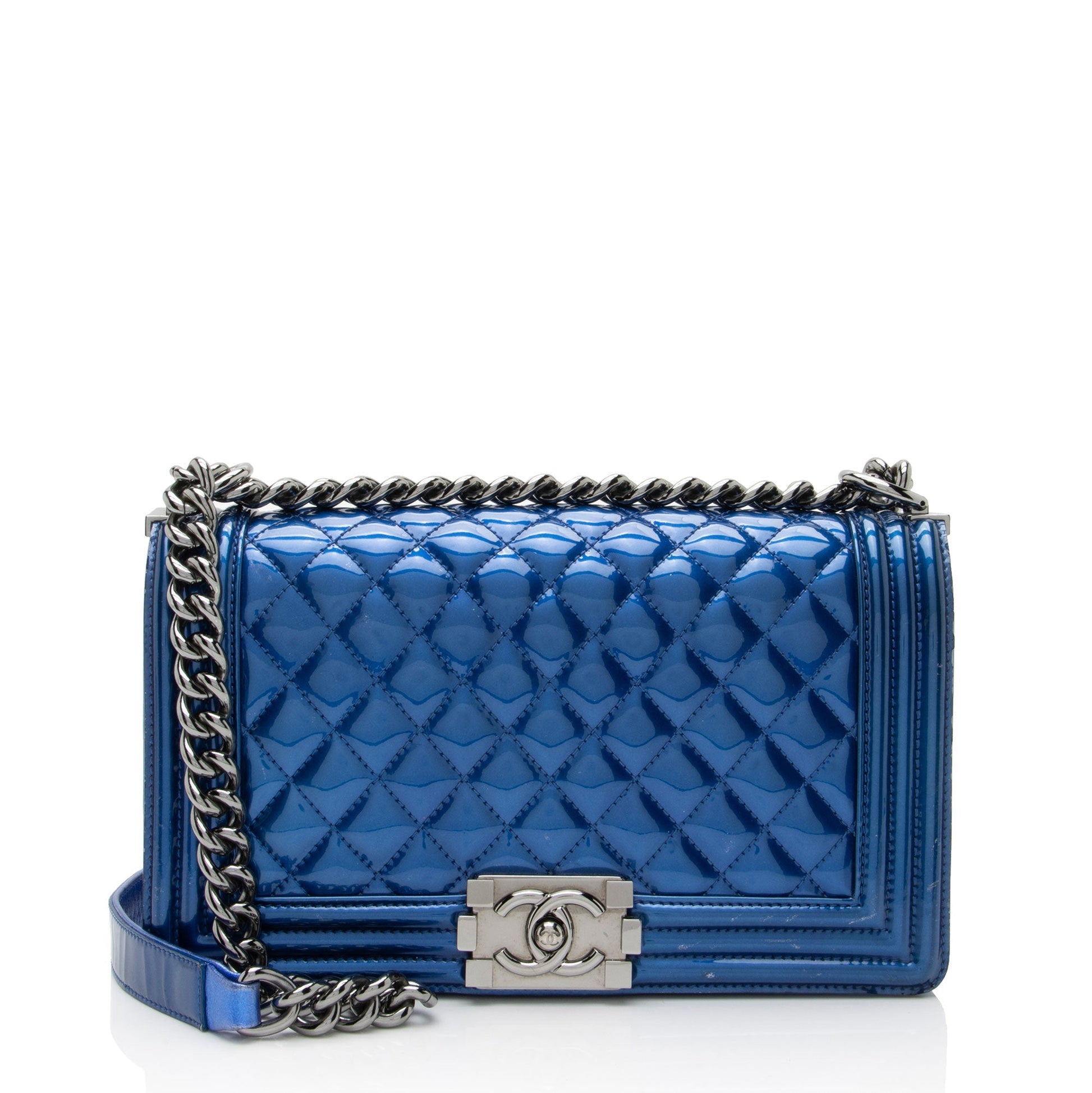 Chanel ag Leather Handbag