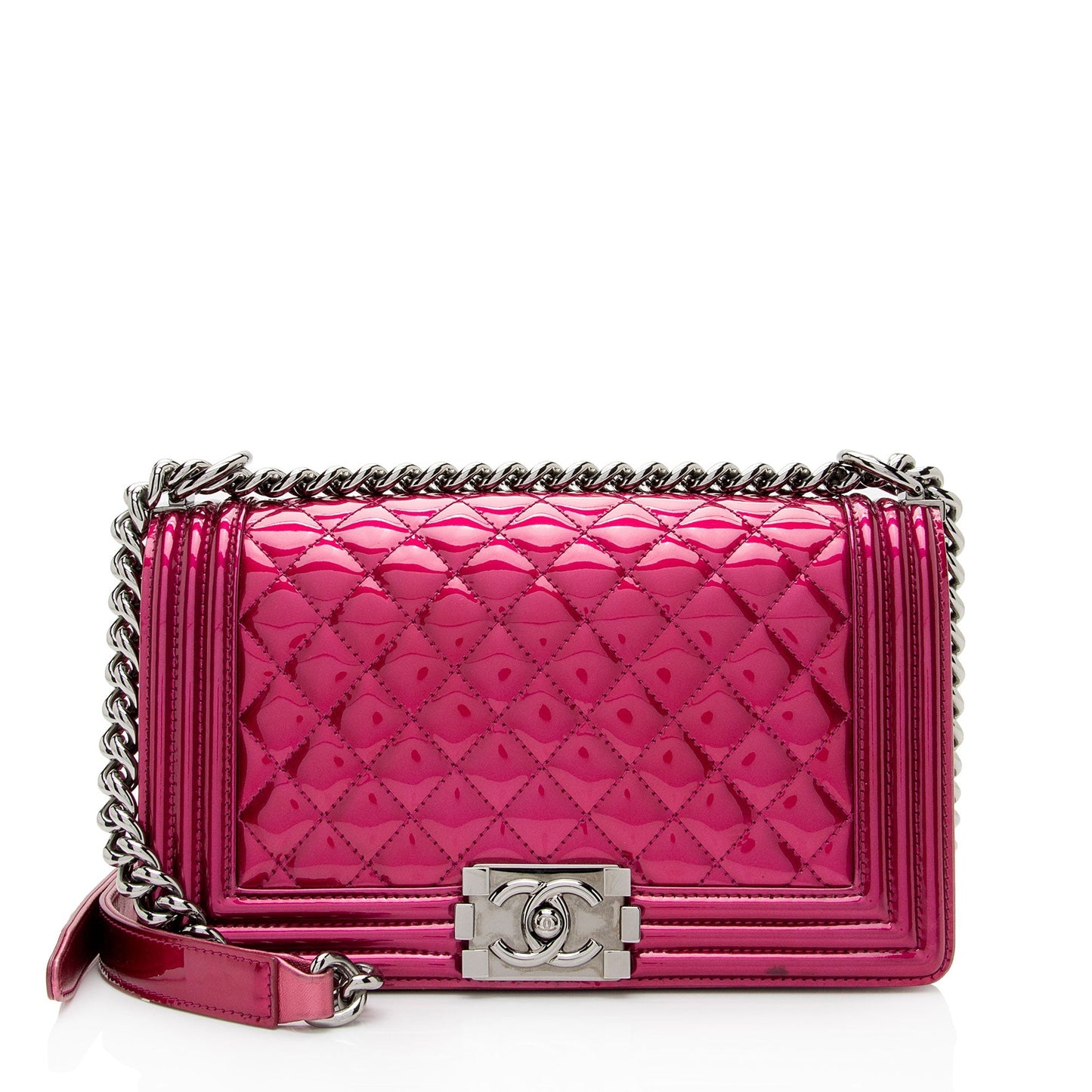 Chanel ag SHF-4CHT2N Leather Handbag