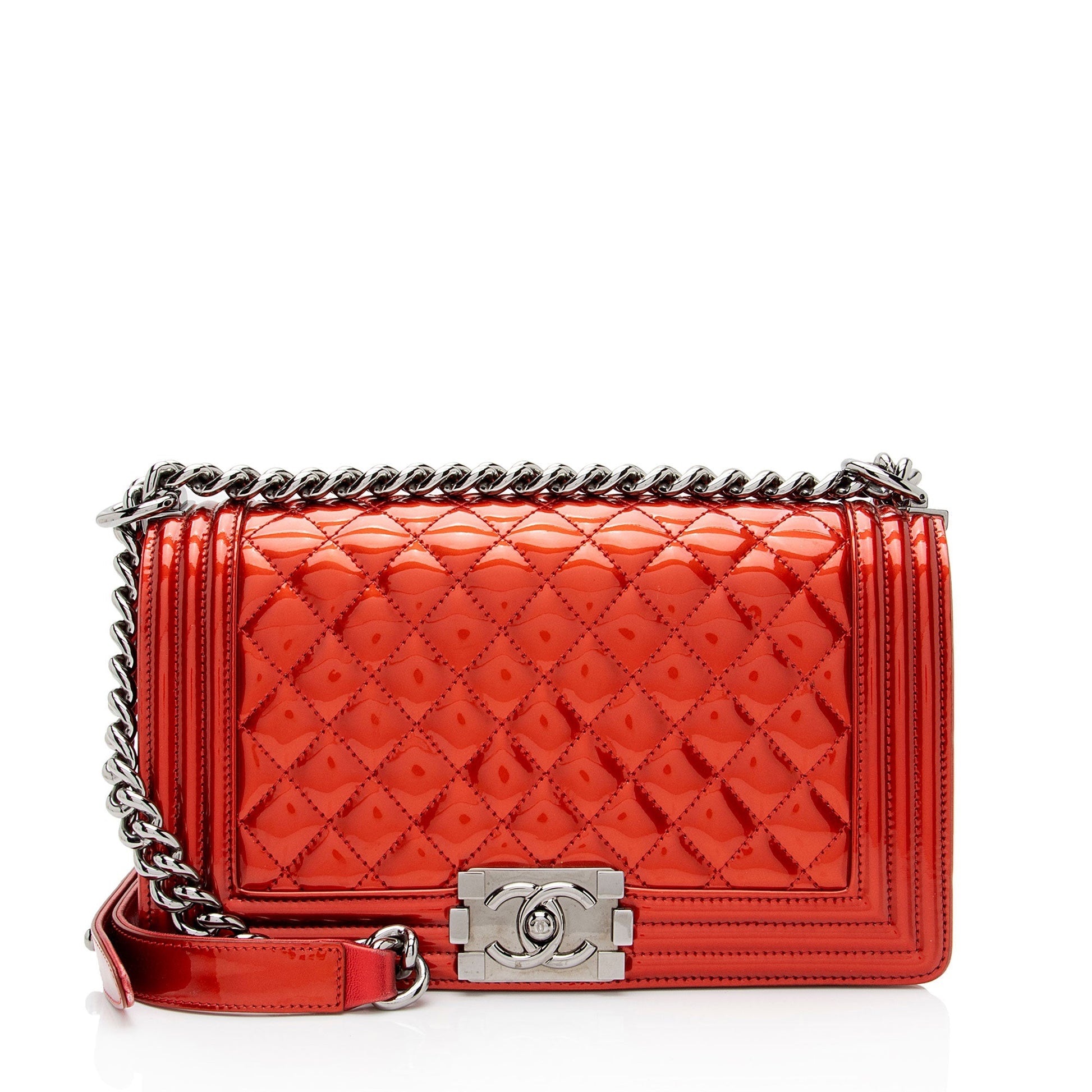 Chanel ag SHF-Gxw2JA Leather Handbag