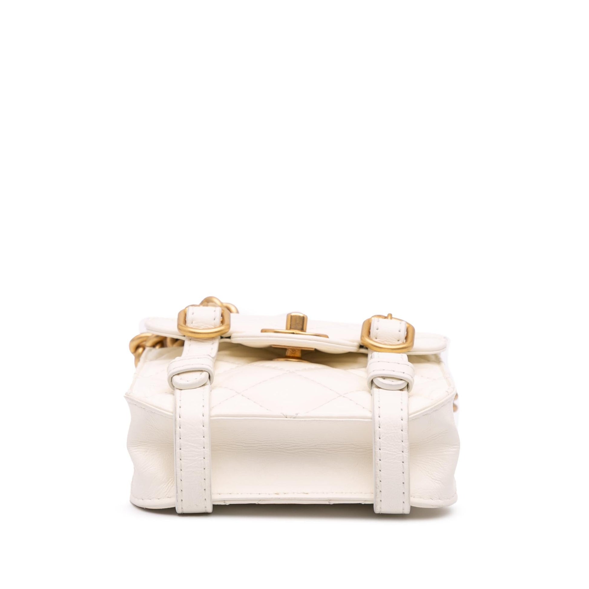 Chanel Aged Calfskin City School Flap Mini Bag Flap 1