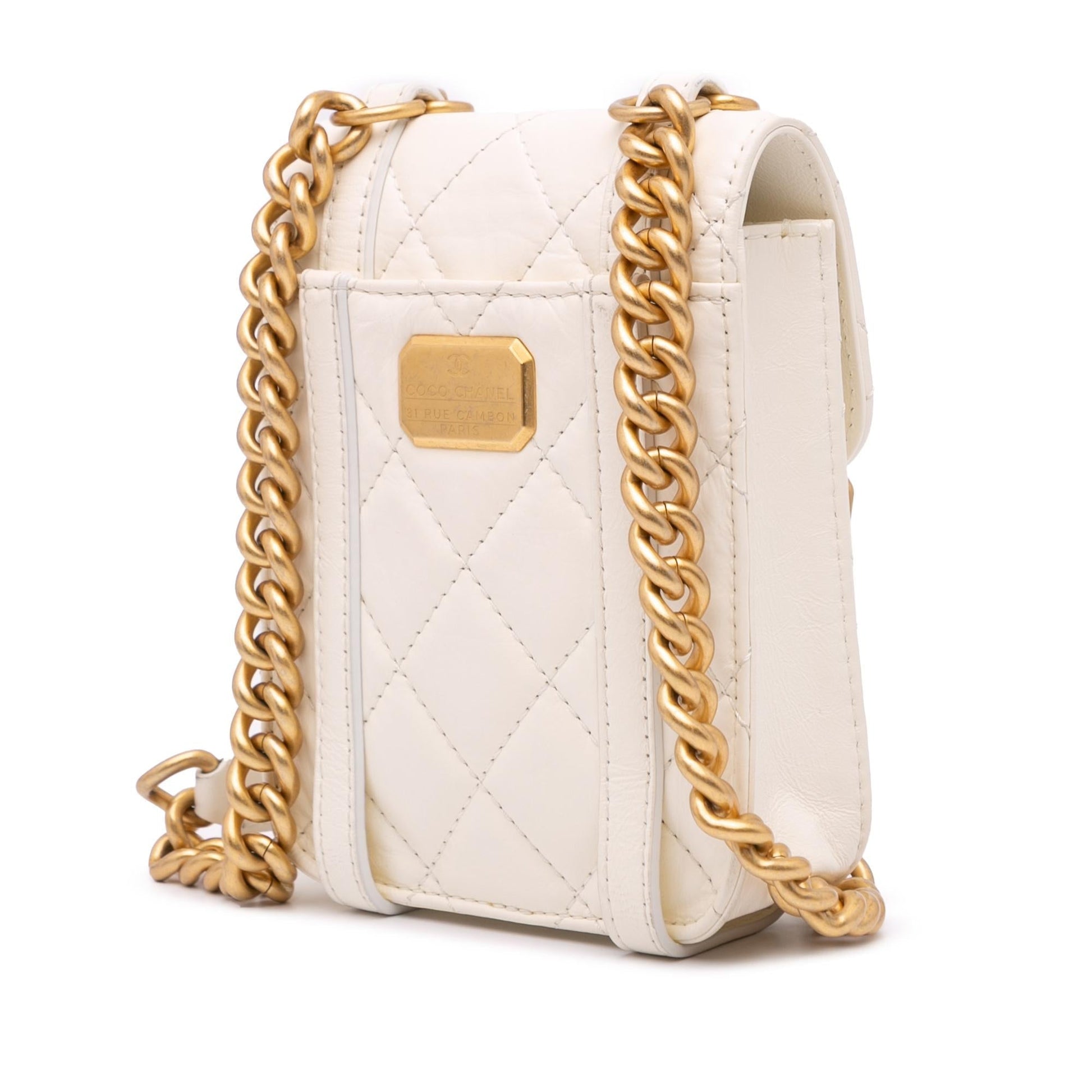 Chanel Aged Calfskin City School Flap Mini Bag Flap 2