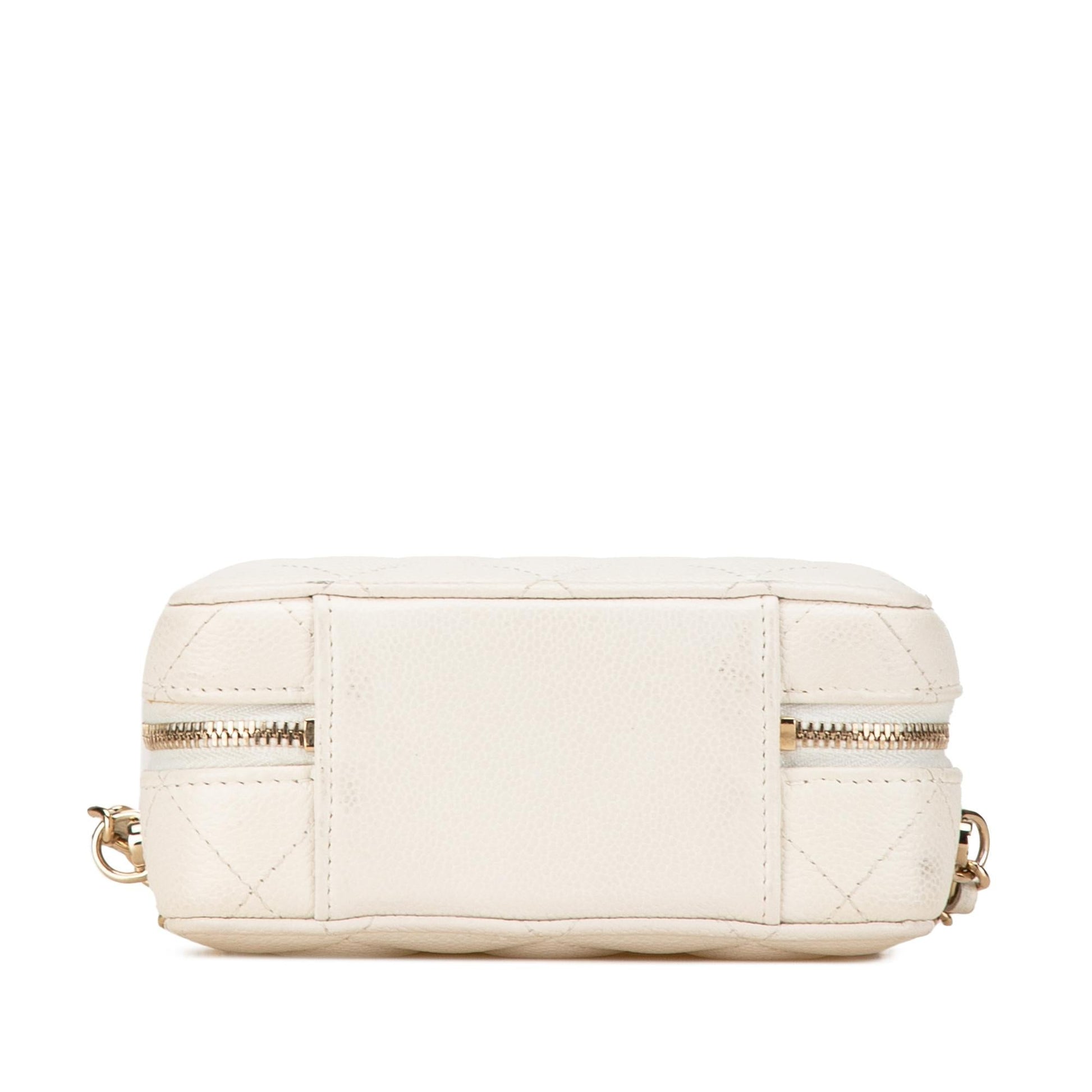 Chanel CC Caviar Top Handle Vanity SHG-OVqtf0 Mini Bag