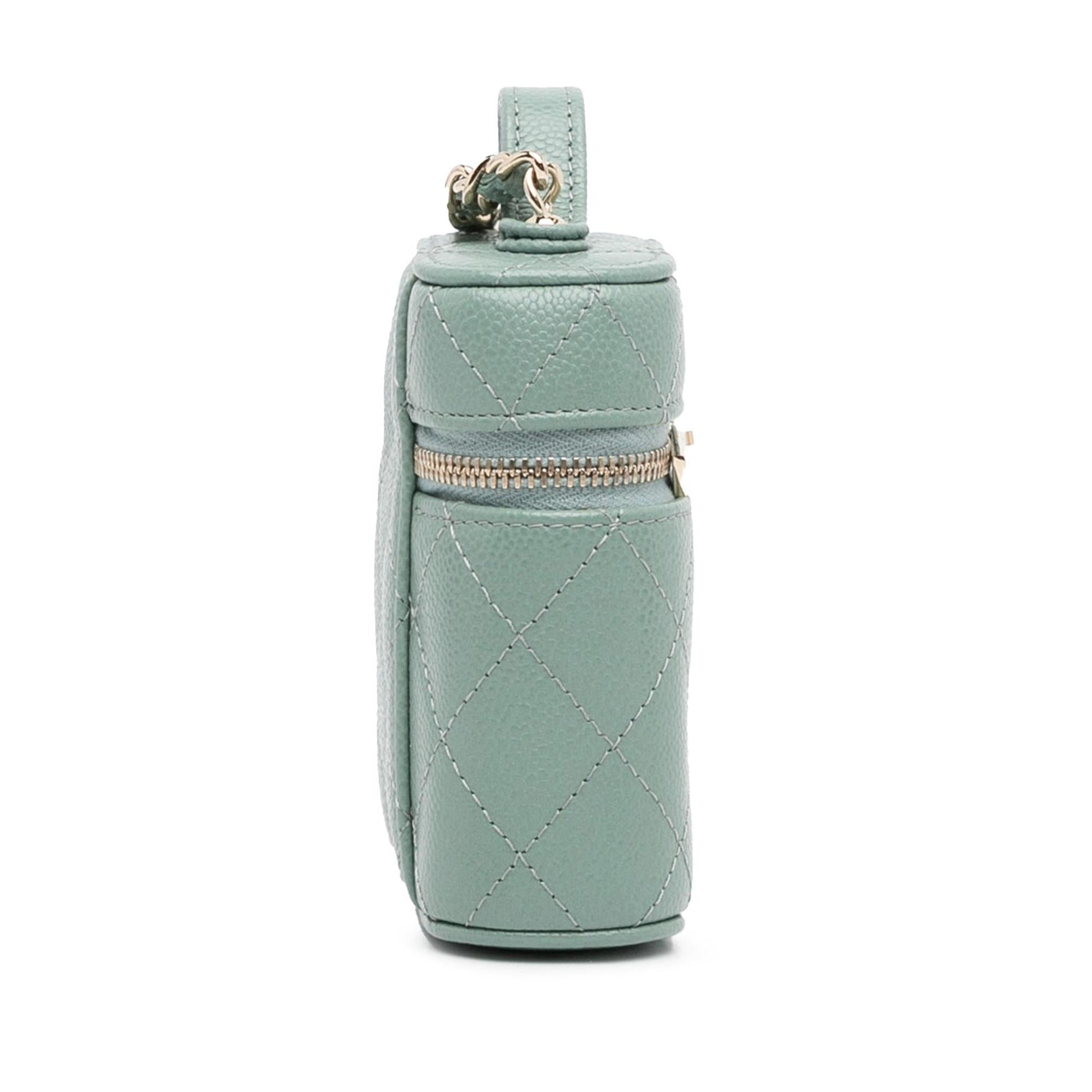 Chanel Mini CC Caviar Vanity Case (SHG-qR02JH)