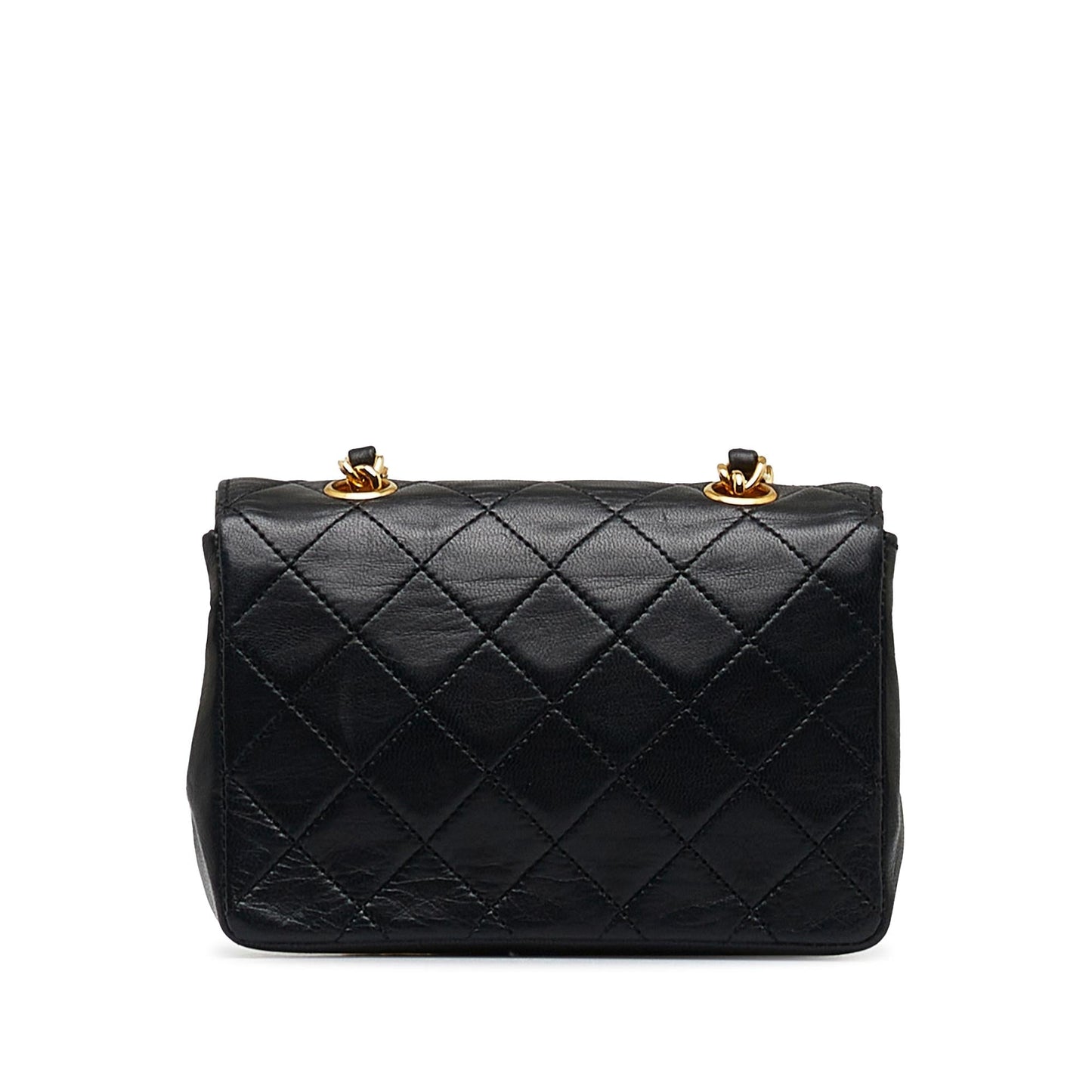 Chanel CC Quilted Lambskin Flap SHG-vKkjGB Mini Bag