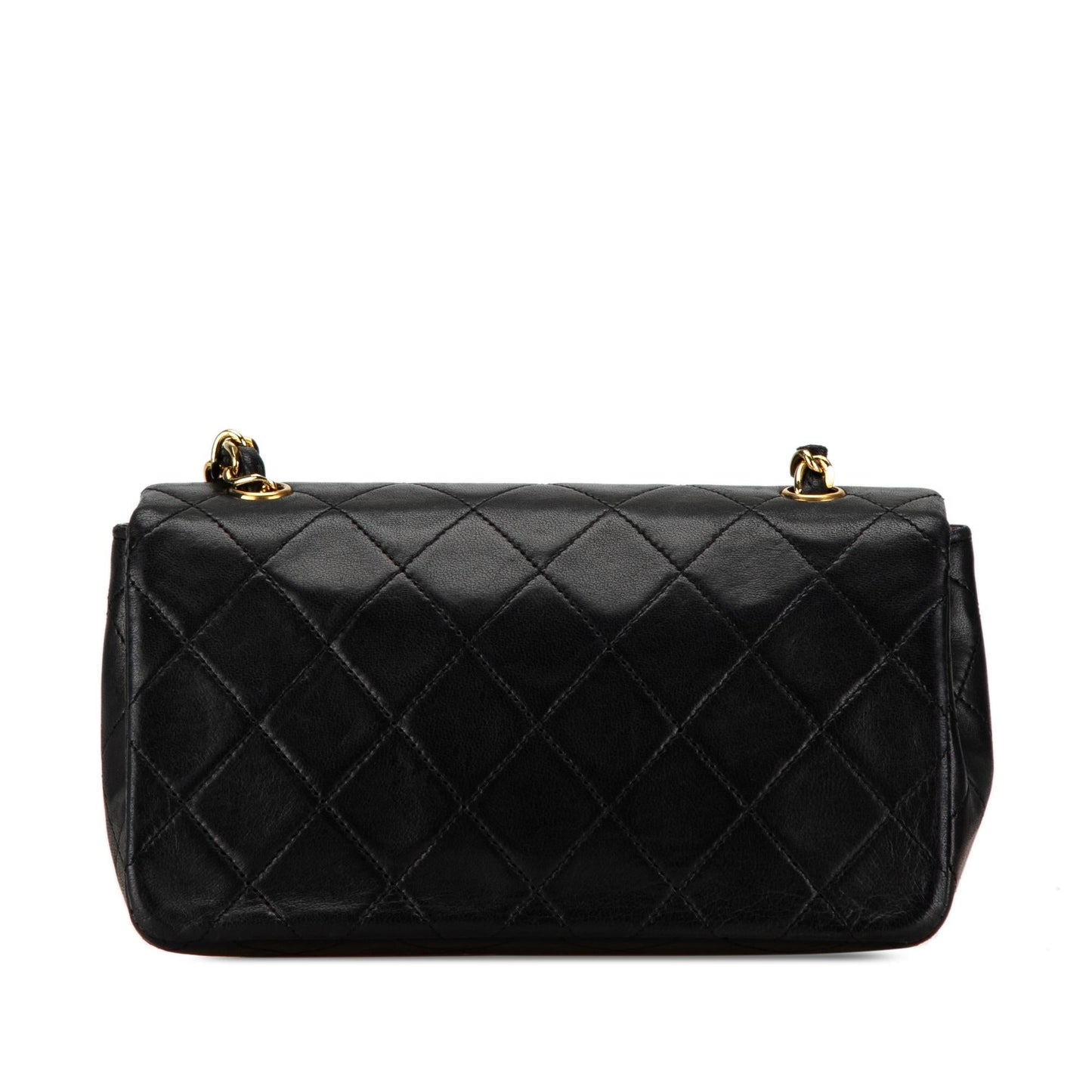 Chanel CC Quilted Lambskin Full Flap SHG-0wCtNp Mini Bag