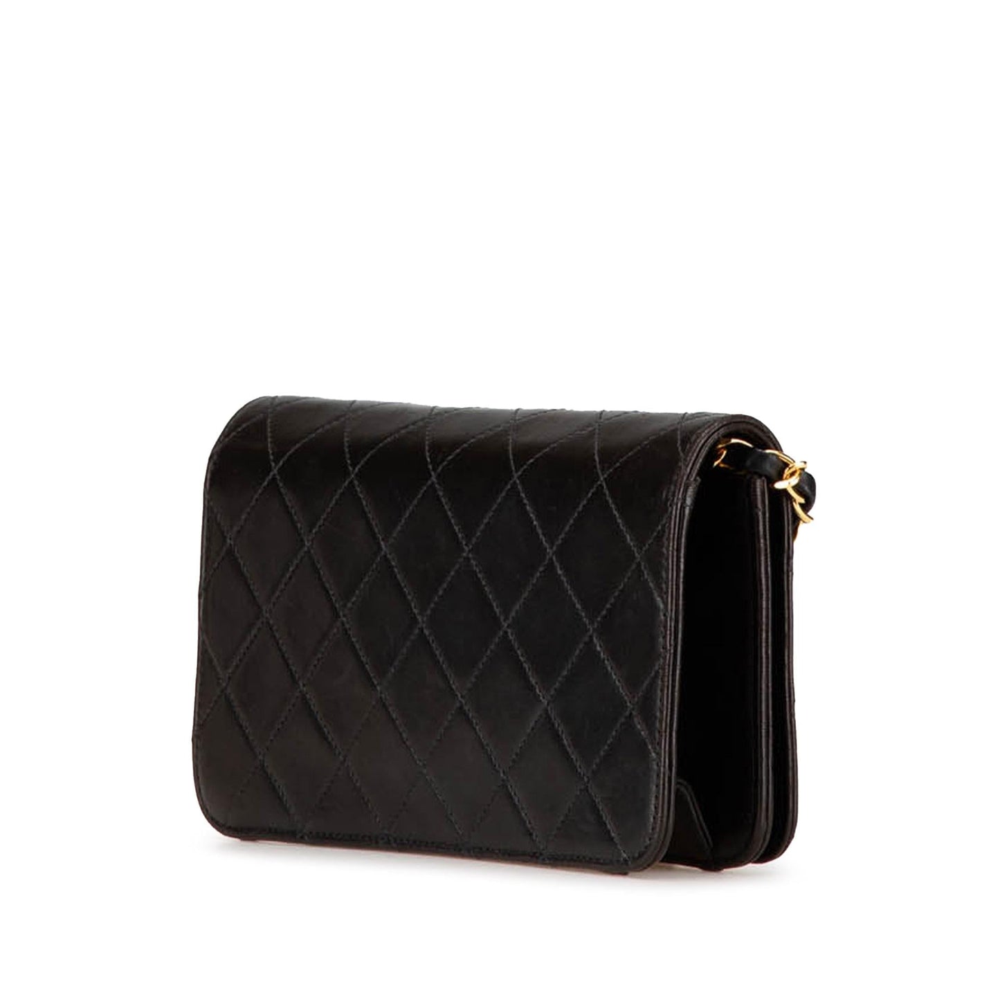 Chanel CC Quilted Lambskin Full Flap Mini Bag