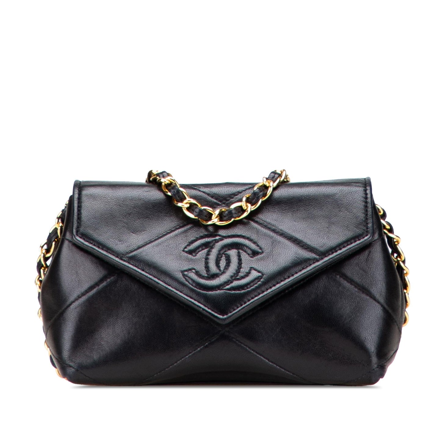 Chanel CC Quilted Lambskin Single Flap Mini Bag