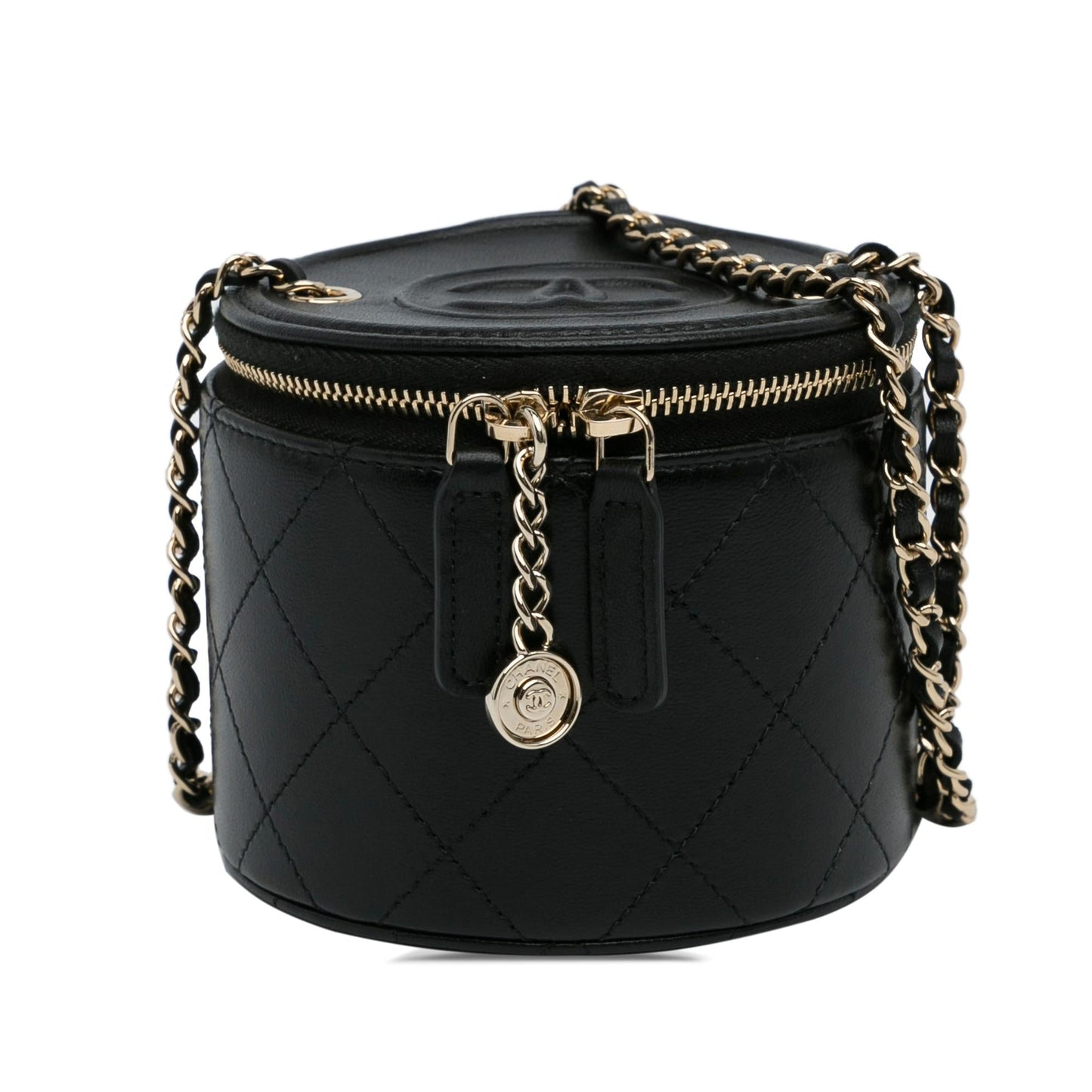 Chanel CC Round Vanity Mini Bag