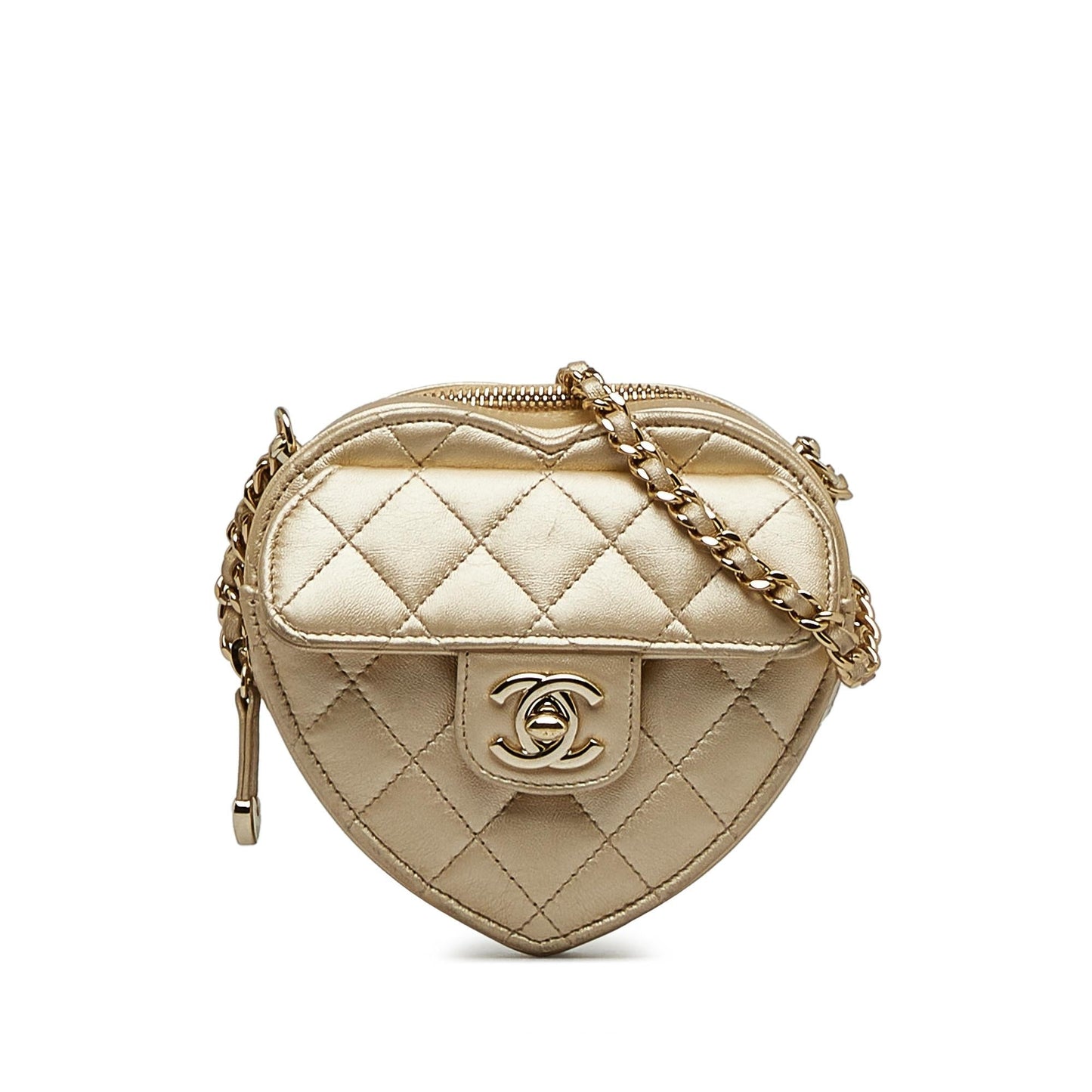 Chanel CC Love Heart SHG-Qohyoi Crossbody Bag