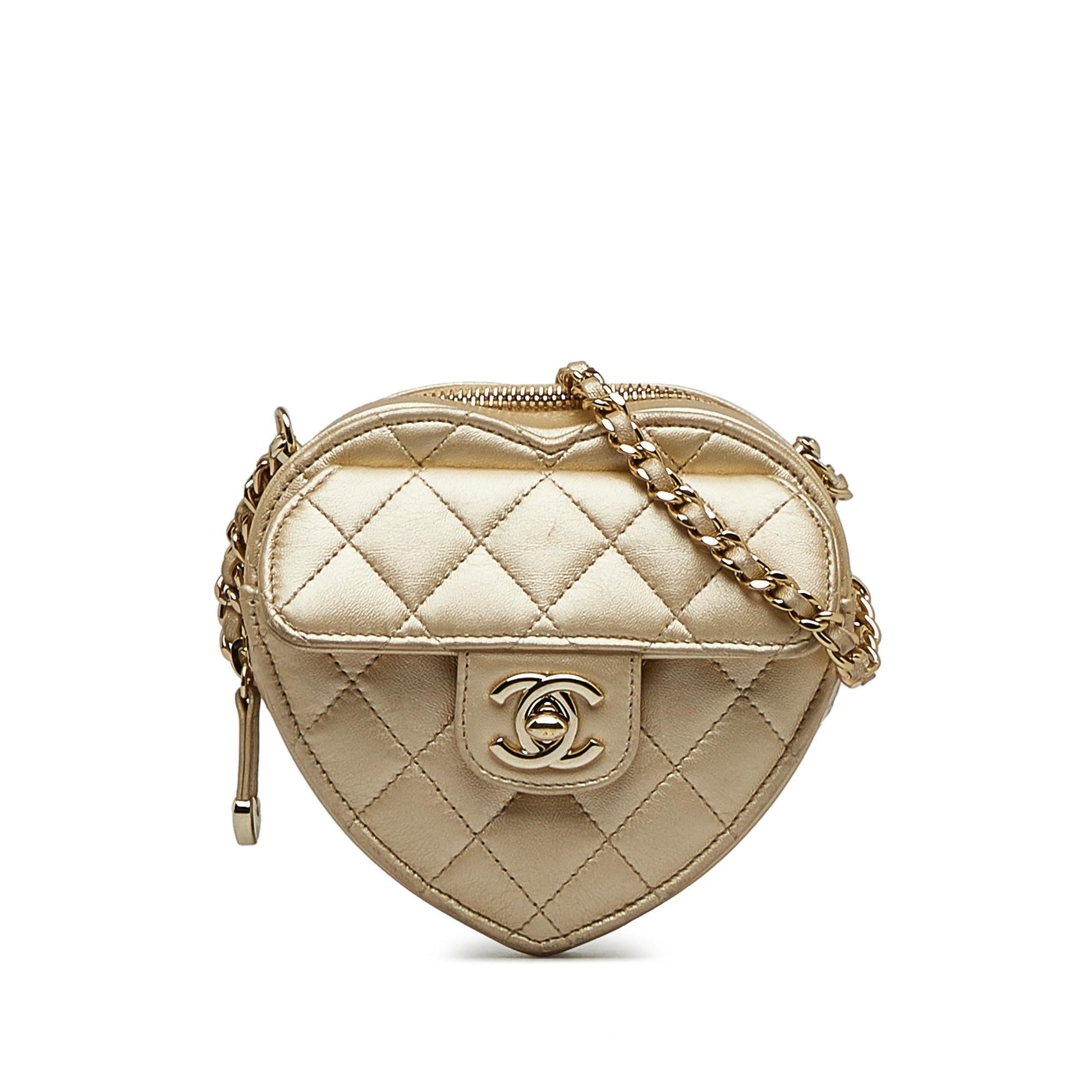 Chanel CC Love Heart SHG-Qohyoi Crossbody Bag