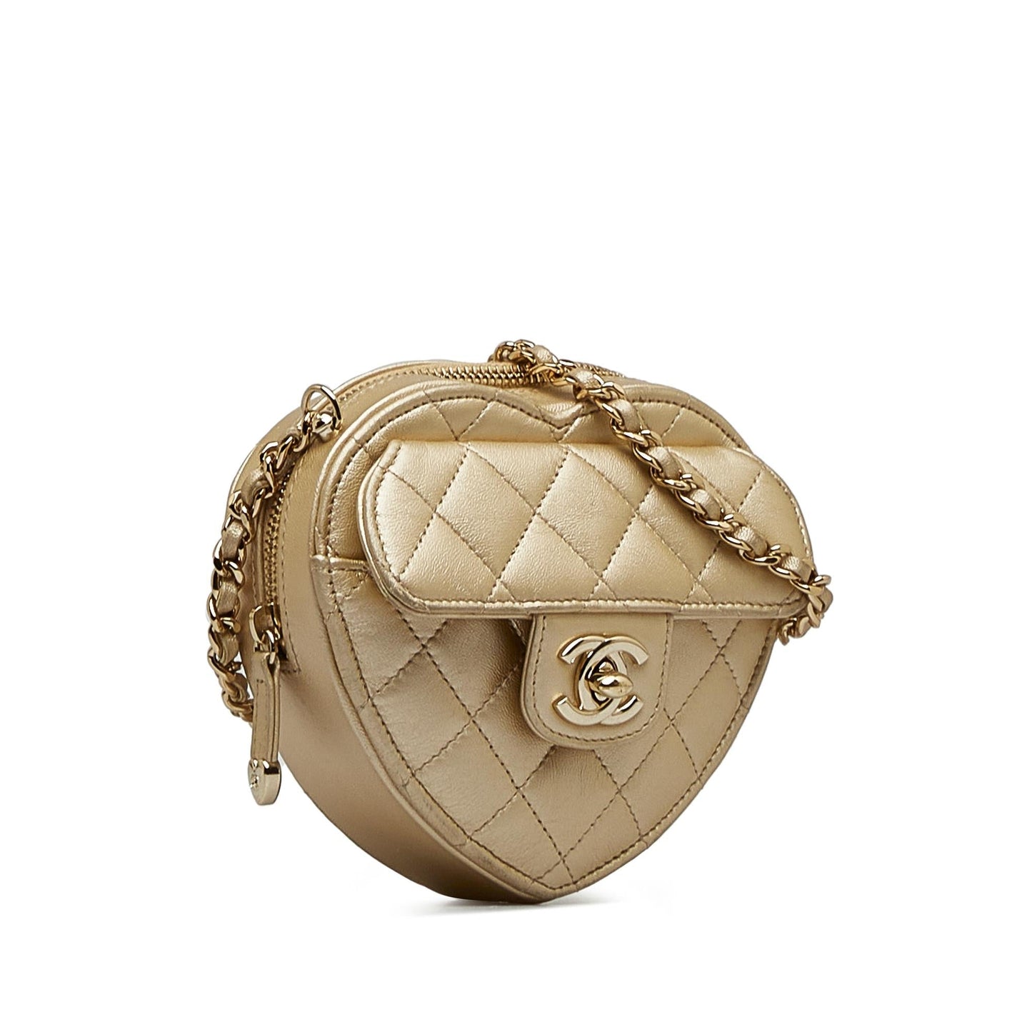 Chanel CC Love Heart SHG-Qohyoi Crossbody Bag