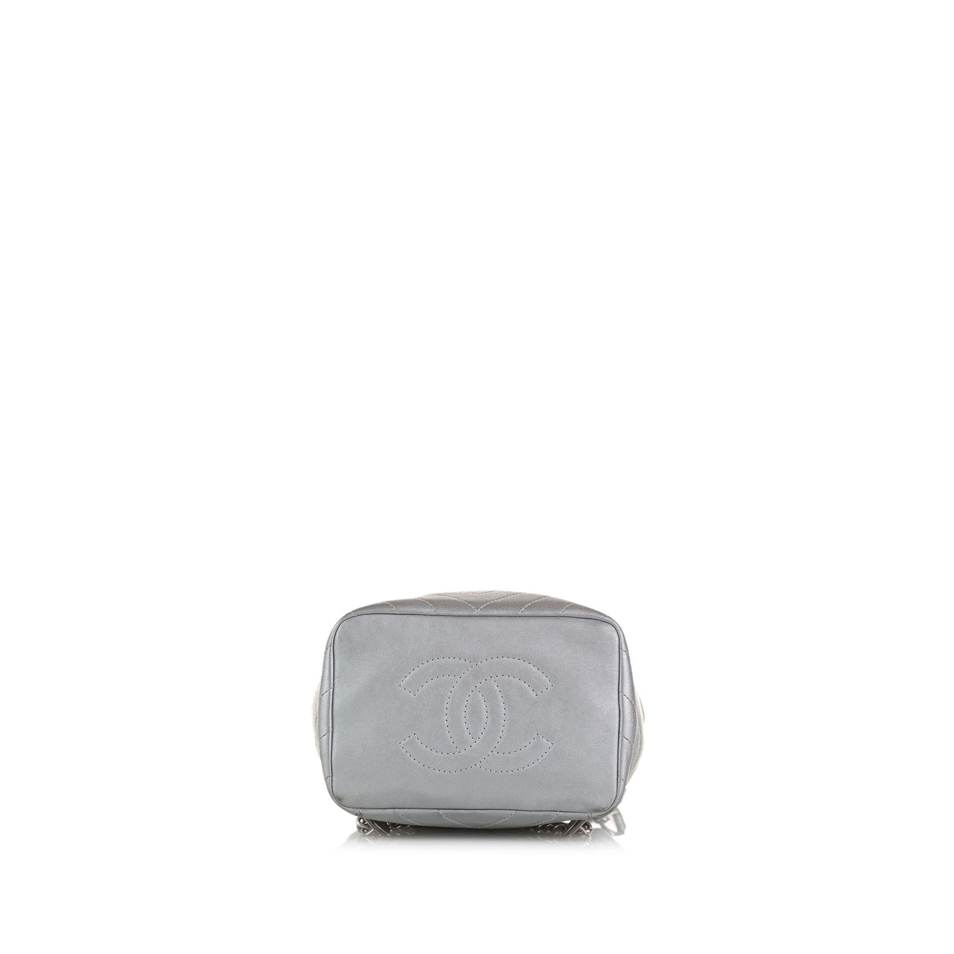 Chanel Mini Calfskin Coco Flap Backpack (SHG-DWAwrX)