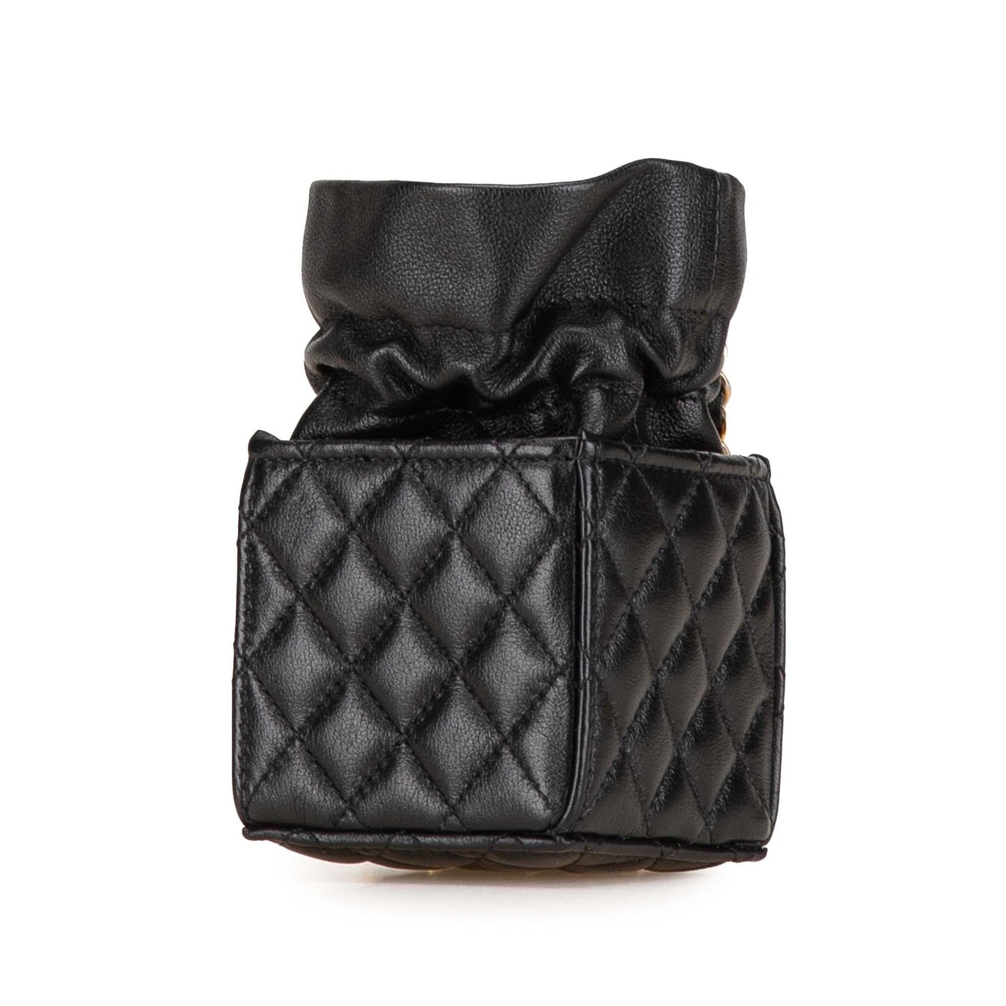 Chanel Calfskin Square Drawstring Bucket SHG-wJSkso Jewelry