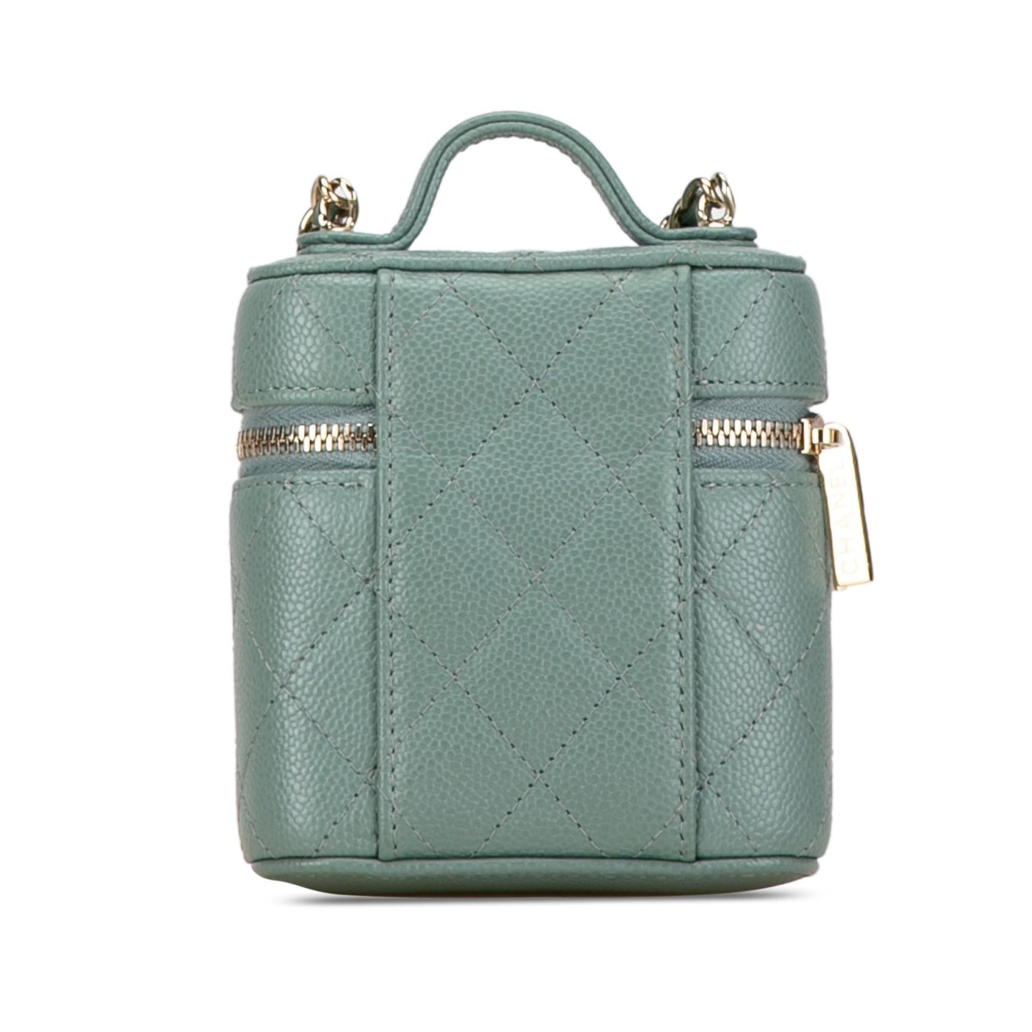 Chanel Caviar Handle Care Vanity Mini Bag