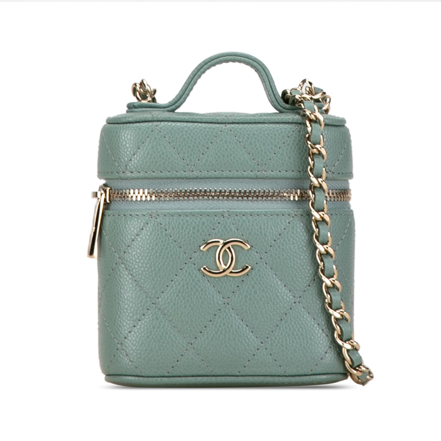 Chanel Caviar Handle Care Vanity Mini Bag