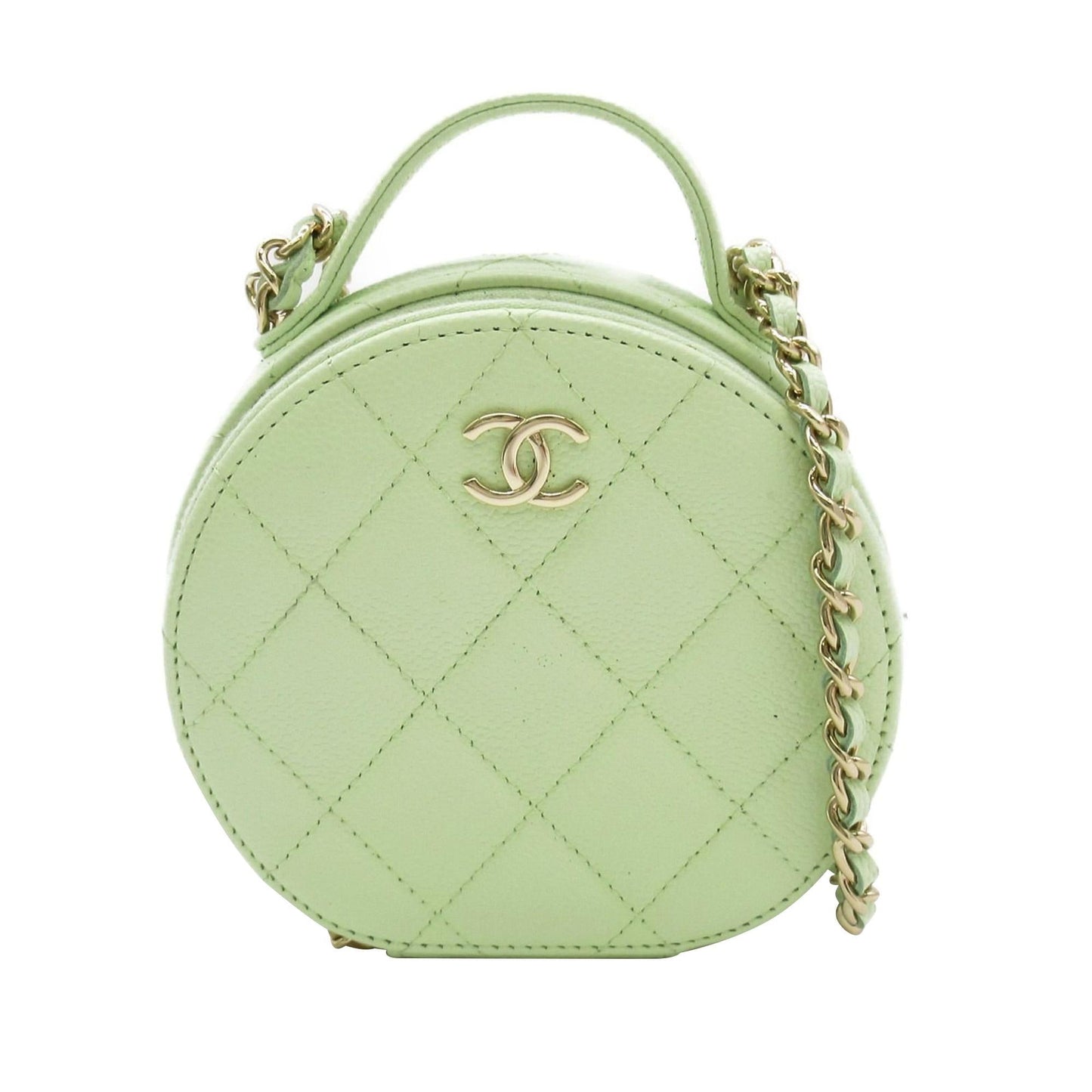 Chanel Caviar Round Vanity SHG-L9oeJh Mini Bag